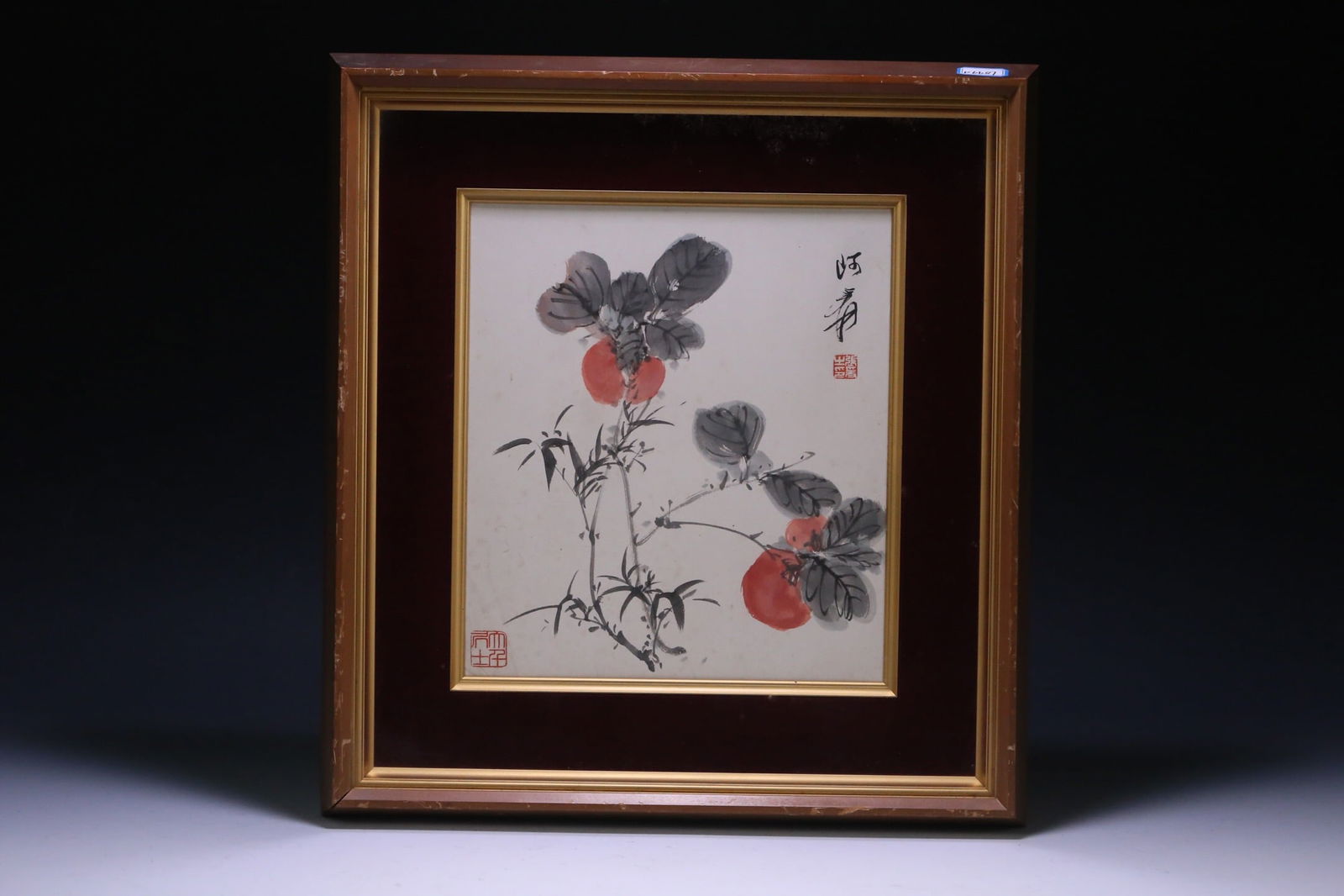 Zhang Daqian-marked mirror frame: 42*39/27*24