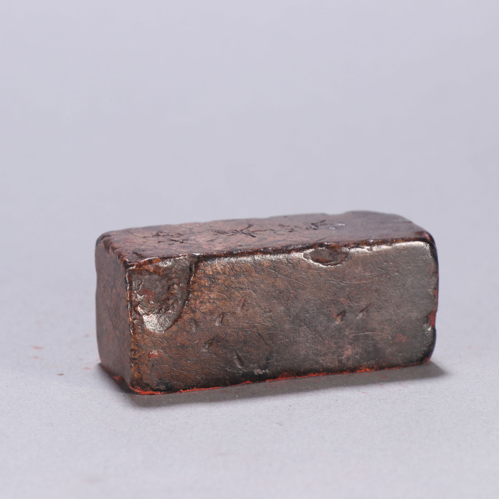 Shoushan stone seal with Kungao seal mark: 2.5*5/102.9g