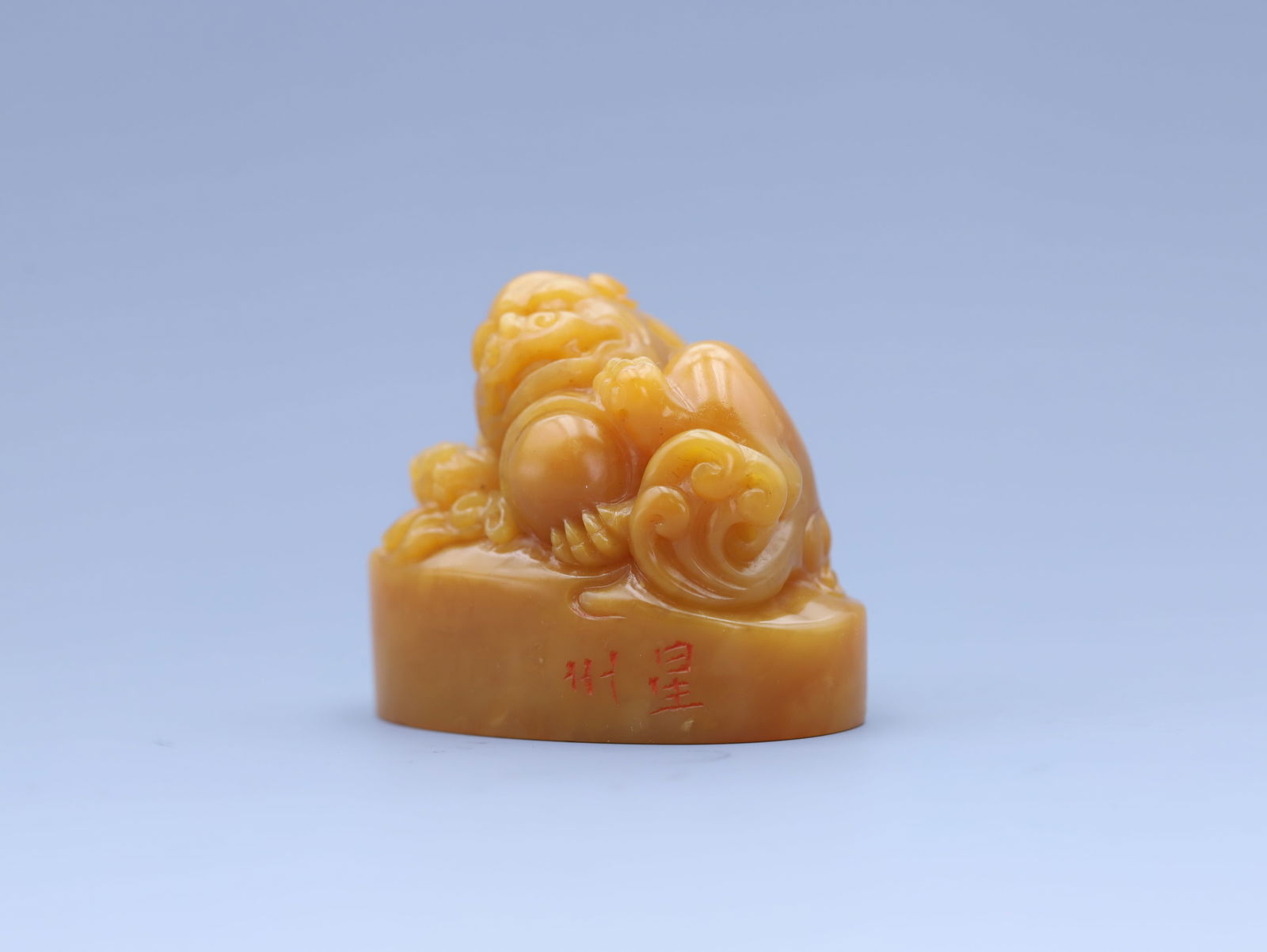 Xu Xingzhou-mark Tianhuang Stone Seal: 4.2*5*3.3/98.4g