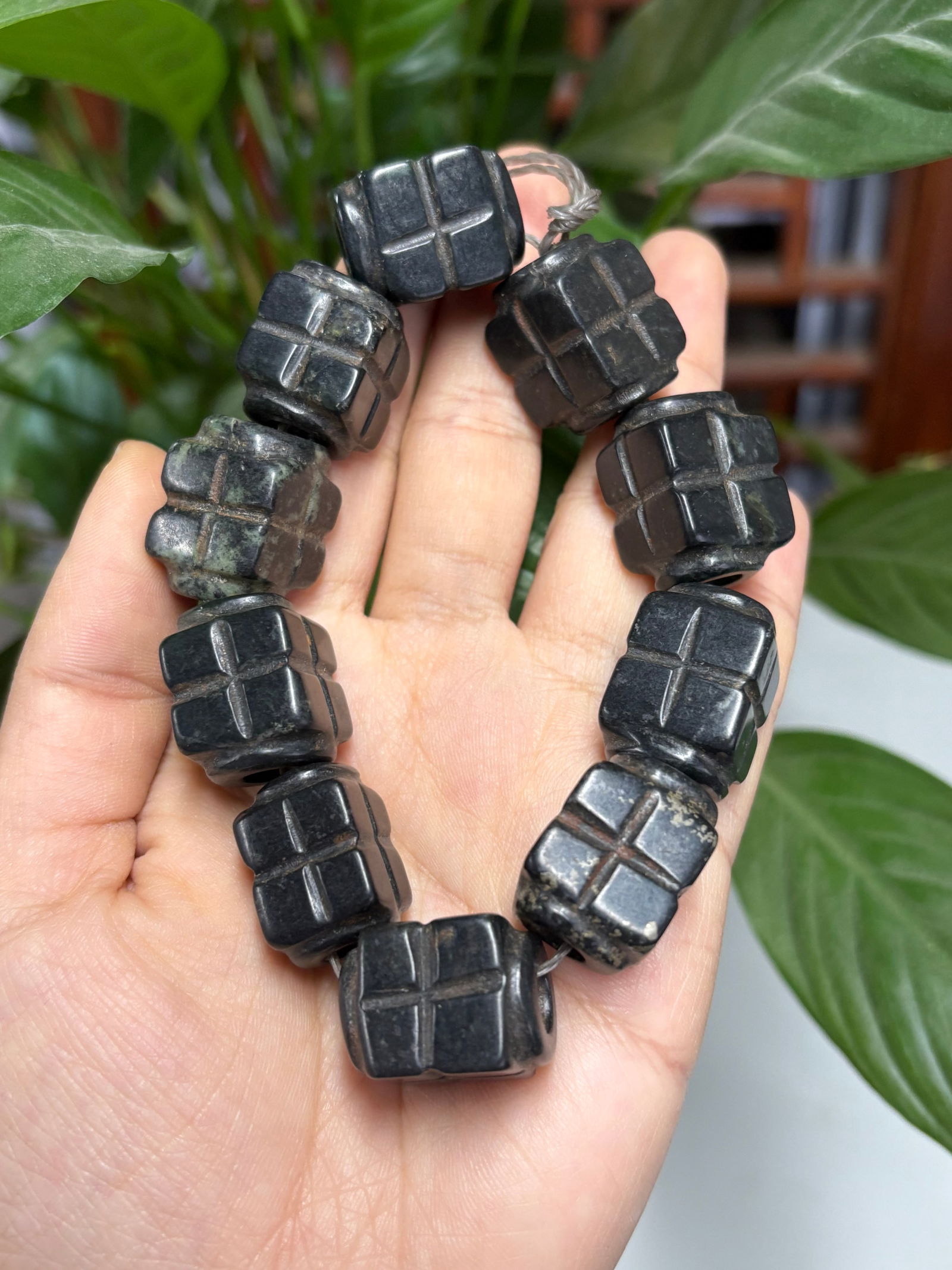 Jade Hand String: 1.5*1.2/102g