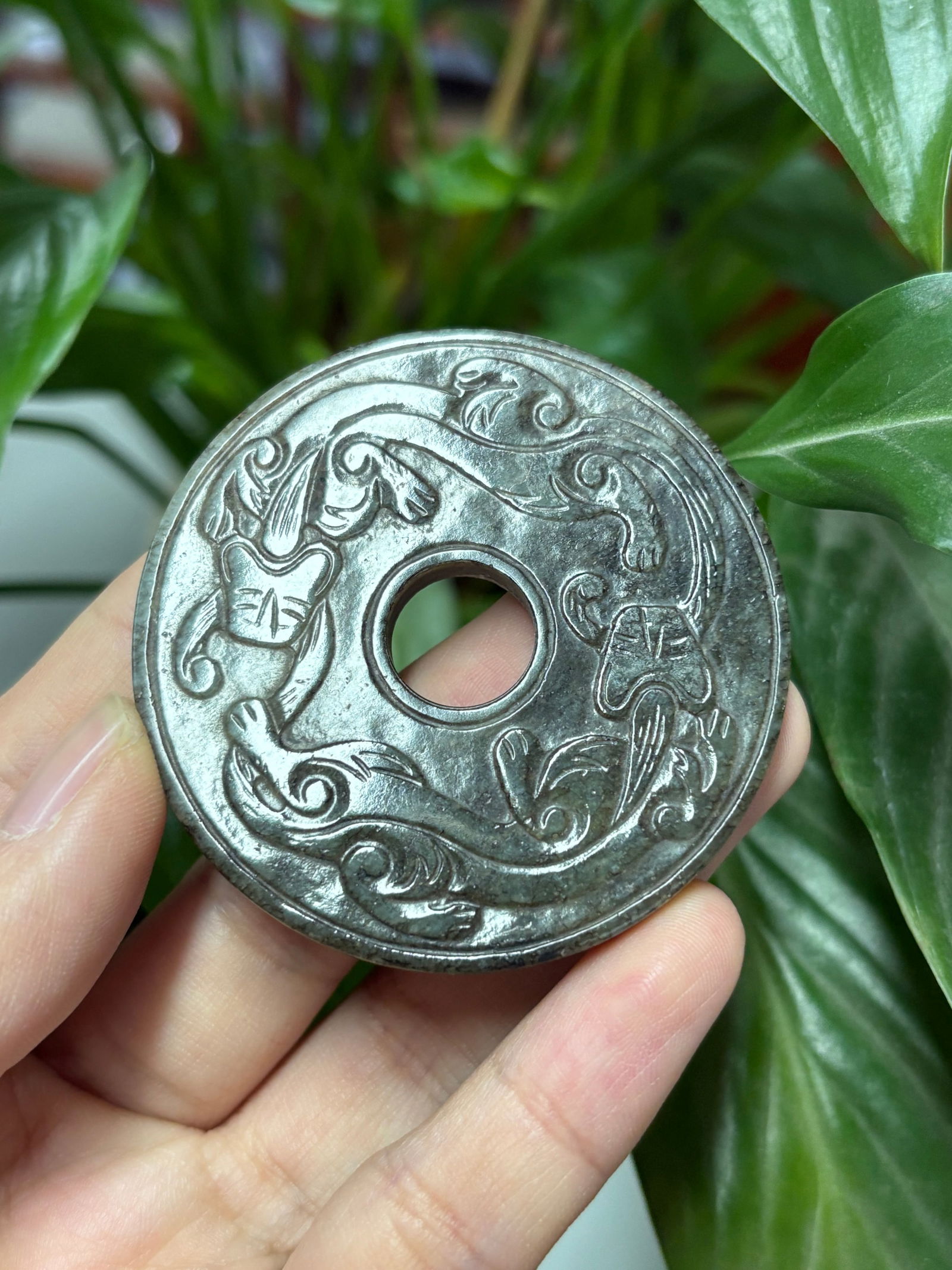 Jade bi (disc): 5.3*0.5/31g