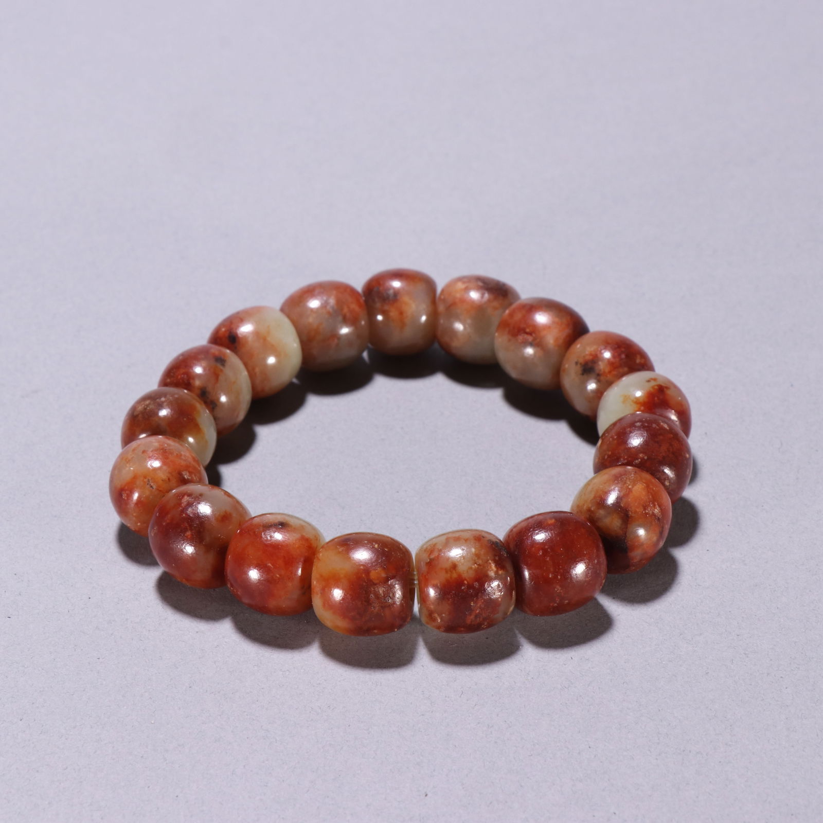 River-polished jade bracelet (1 of 1)