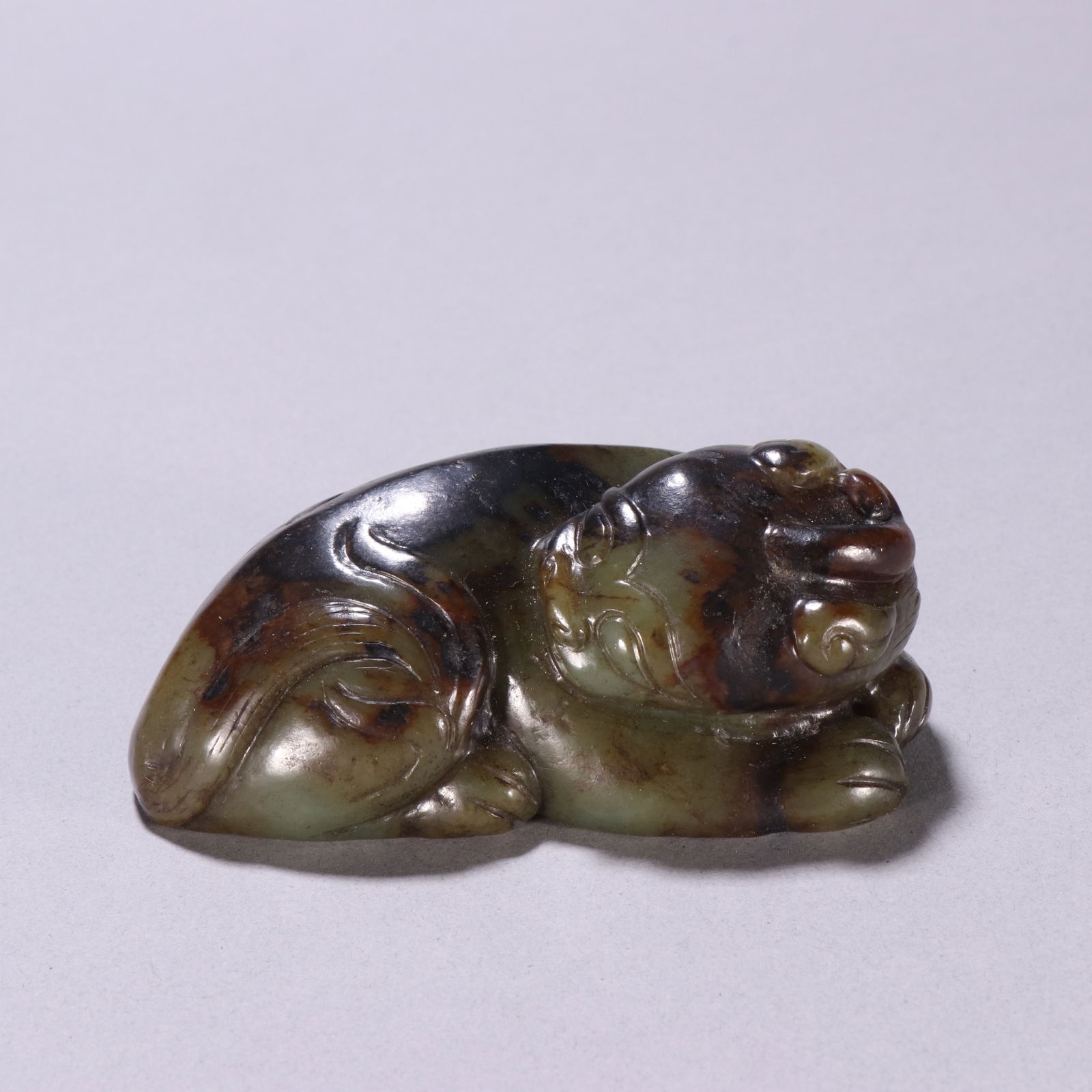 Hetian Jade Carving: 9*3.8/272g