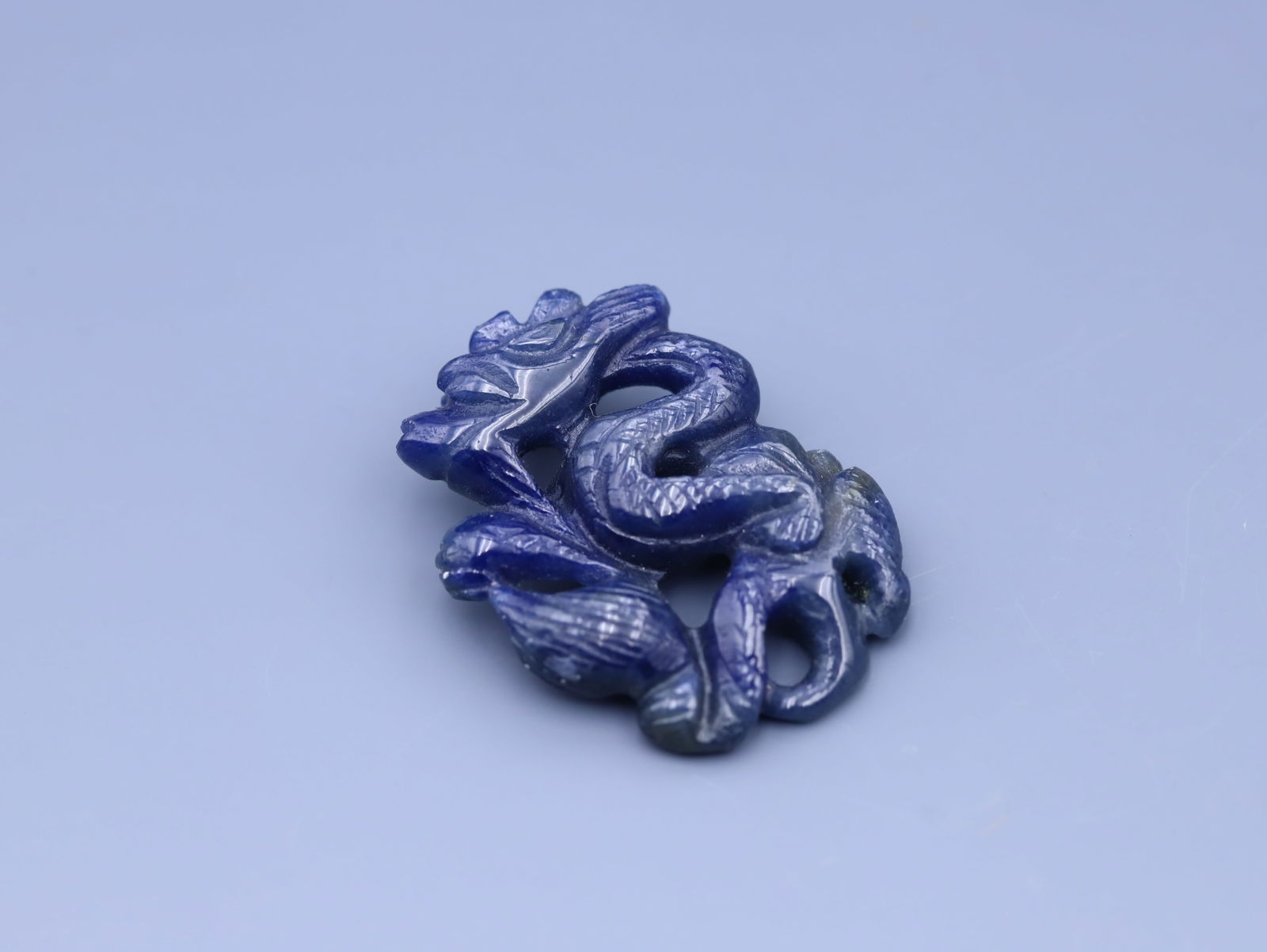 Sapphire Pendant: 3.7*2.7&0.75/12.2g