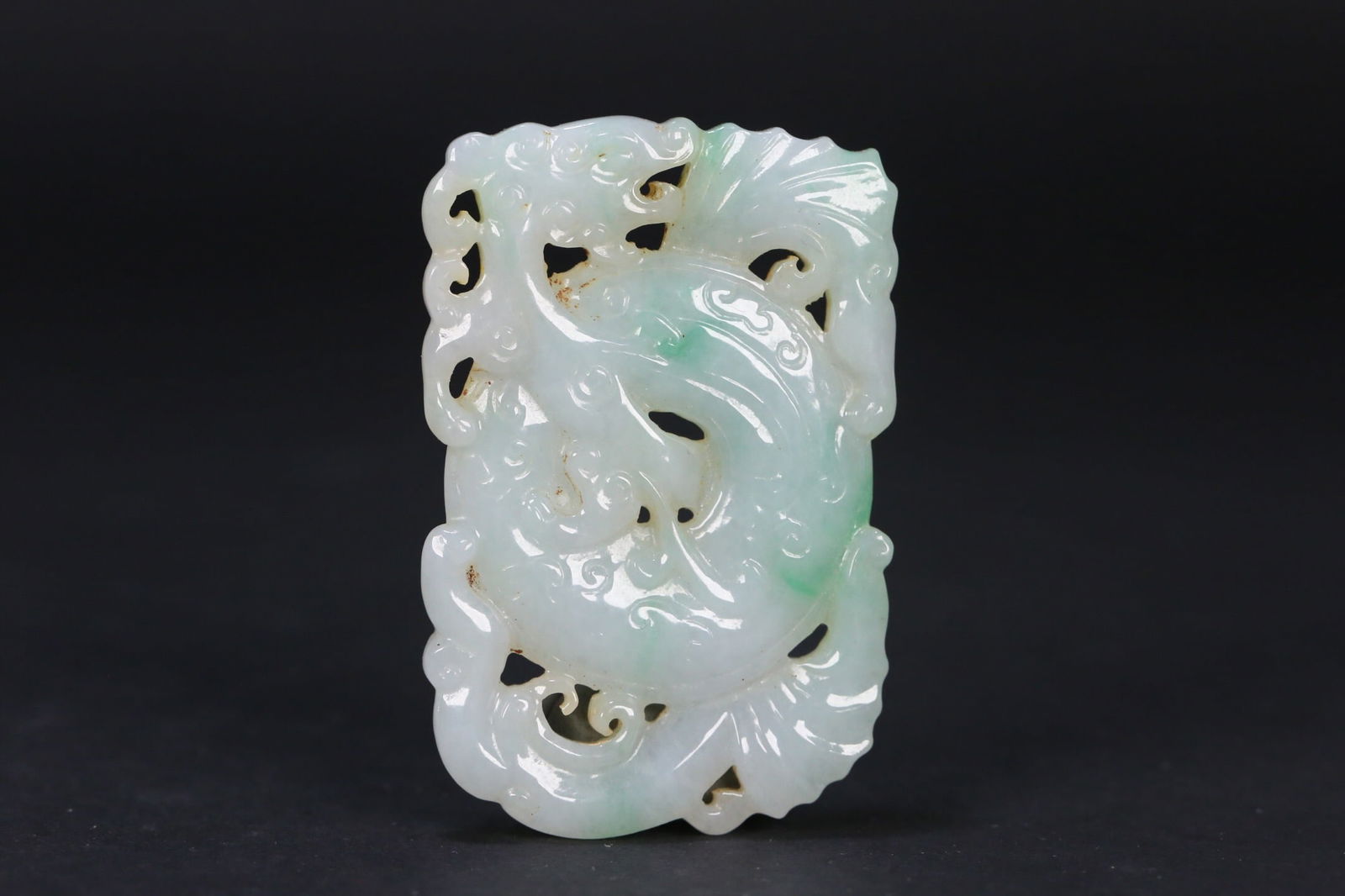 Qing Dynasty Jade Brand: 6 *4*0.6/28g