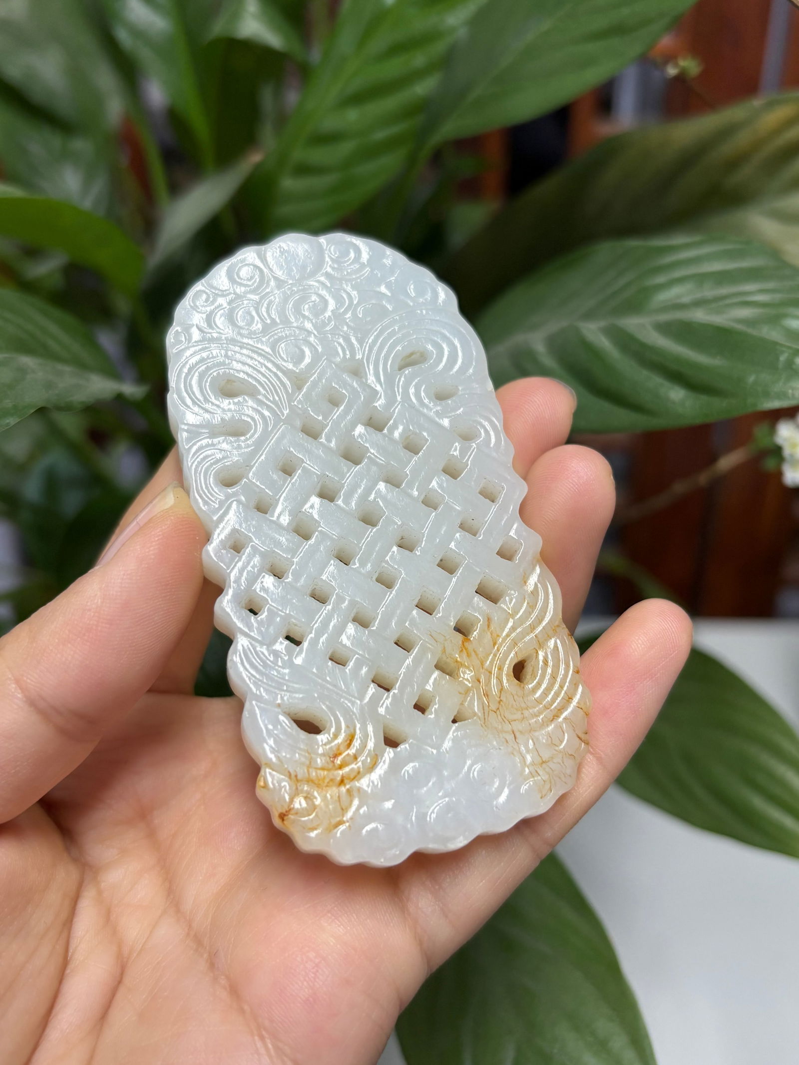 Qing Dynasty Hetian Jade Pendant (1 of 2)