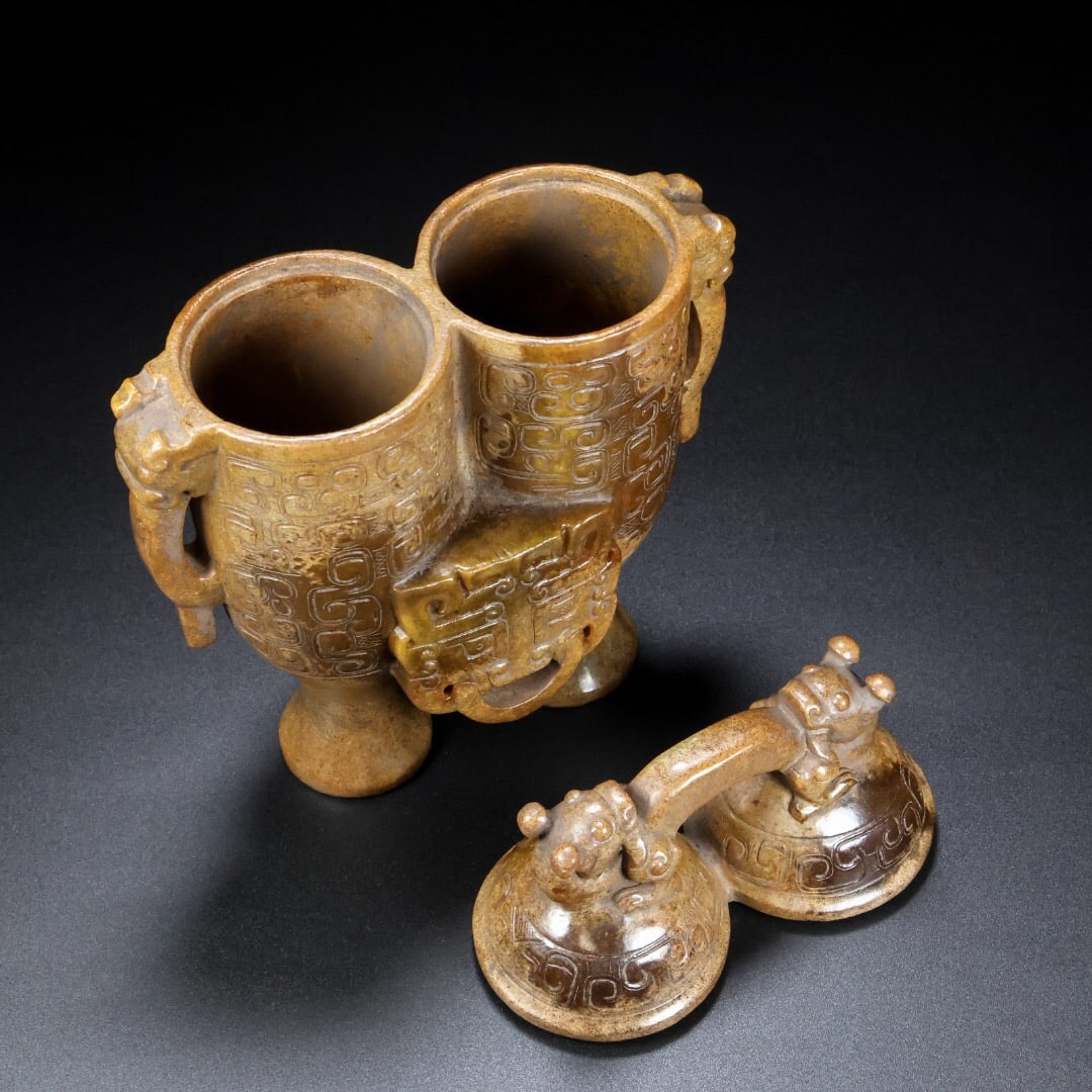 Jade Double Bottles - 3