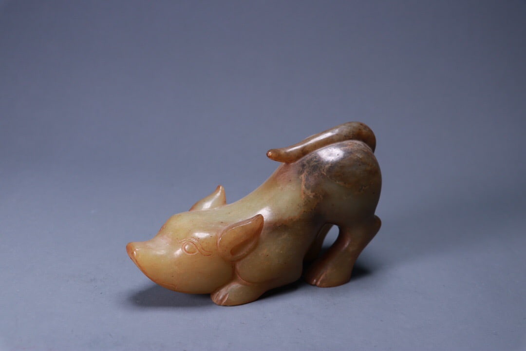 Hetian Jade Ornament: 1 3.5*4.5*8/543g