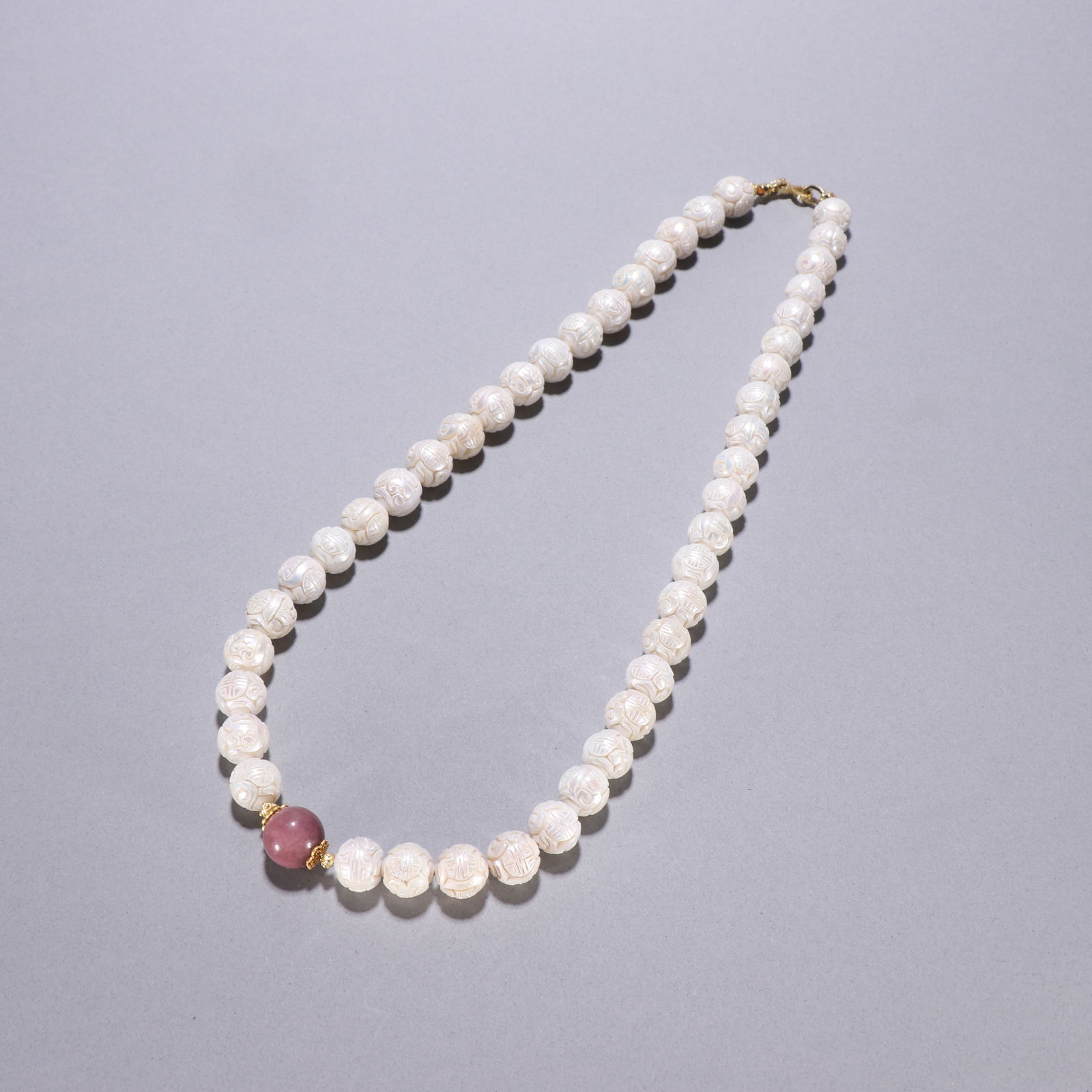 Qing Dynasty Pearl Necklace (1 of 1)