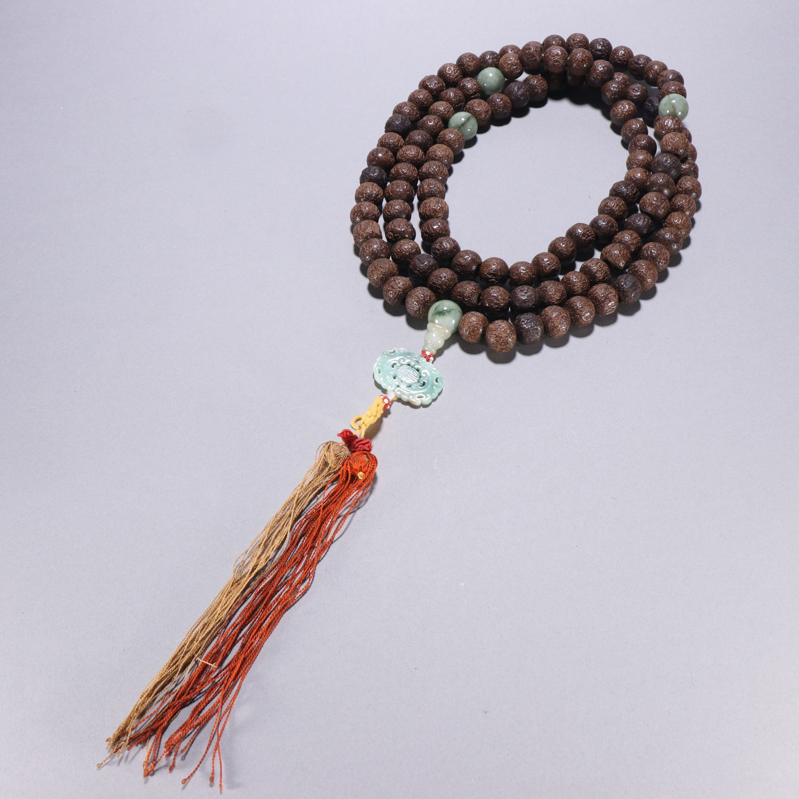 108-bead agarwood prayer beads (Qing Dynasty) (1 of 1)