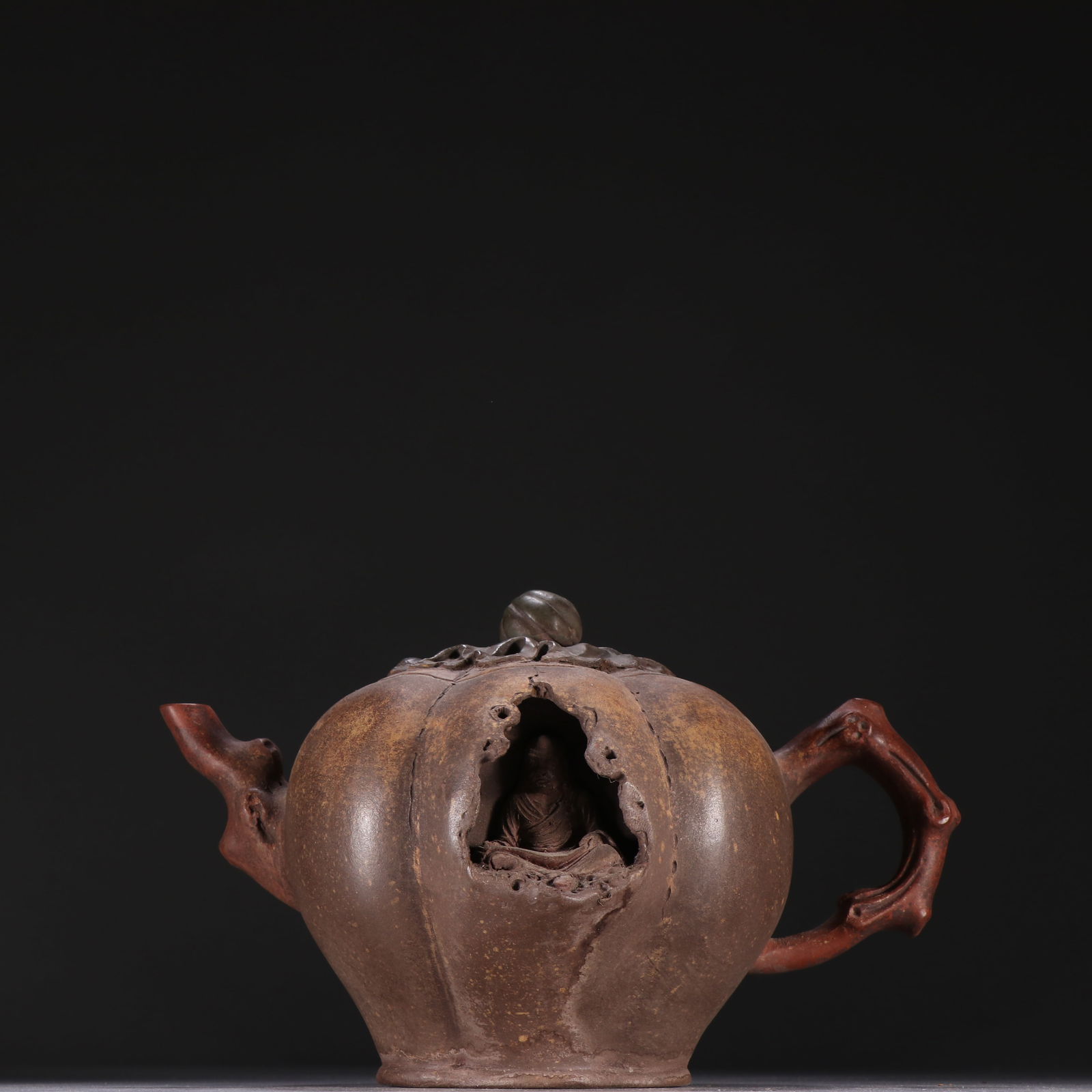 Jiang Rong -mark Purple Clay Teapot (1 of 5)