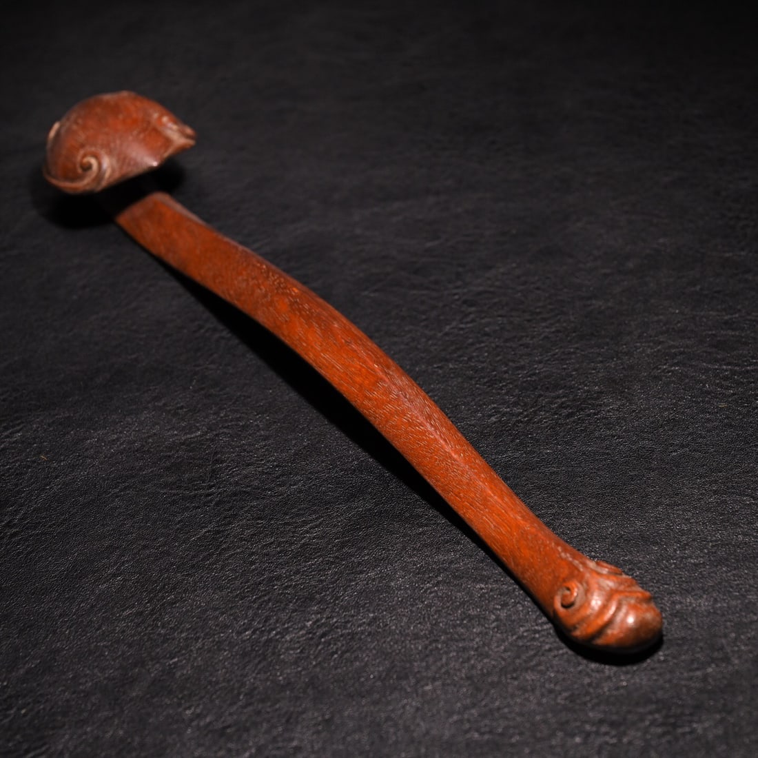 A Qing Dynasty agarwood Ruyi ornament (1 of 2)