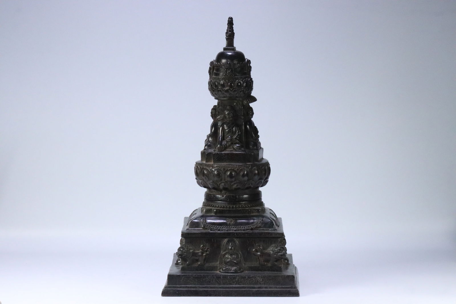 A Qing Dynasty agarwood stupa (1 of 5)