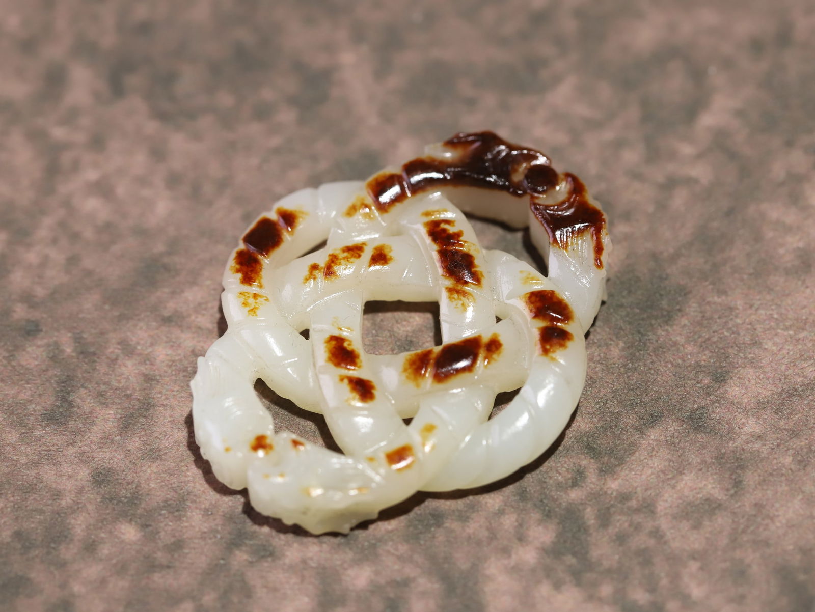 Qing Dynasty Hetian Jade Seed Material Pendant (1 of 2)