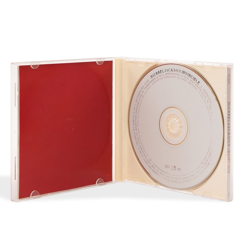 MICHAEL JACKSON SIGNED "INVINCIBLE" CD - 3