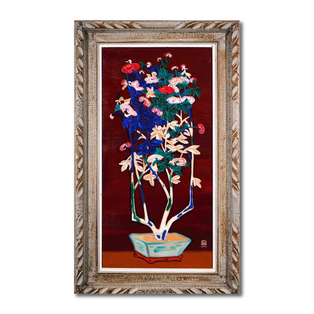 SANYU (1900-1966), ATTRIBUTED TO, OIL ON CANVAS (1 of 1)