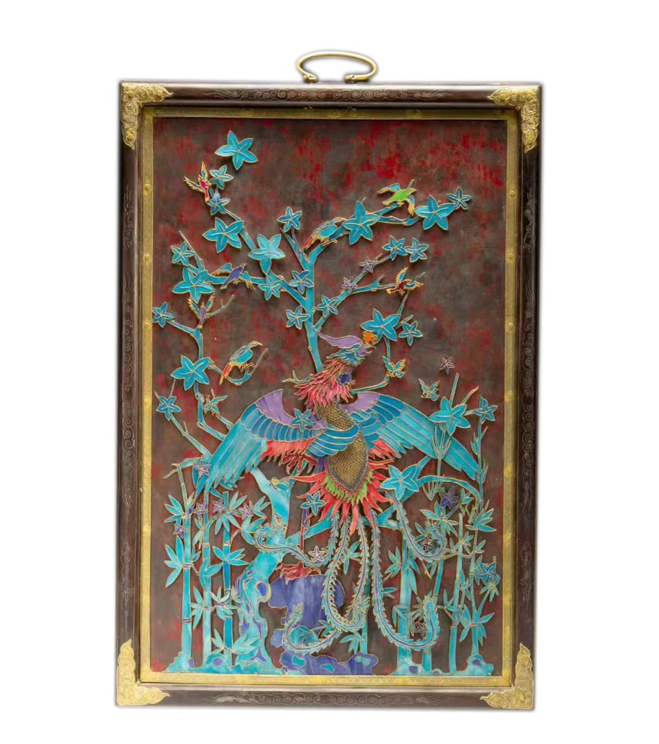 Exquisite inlaid hanging screen (1 of 1)
