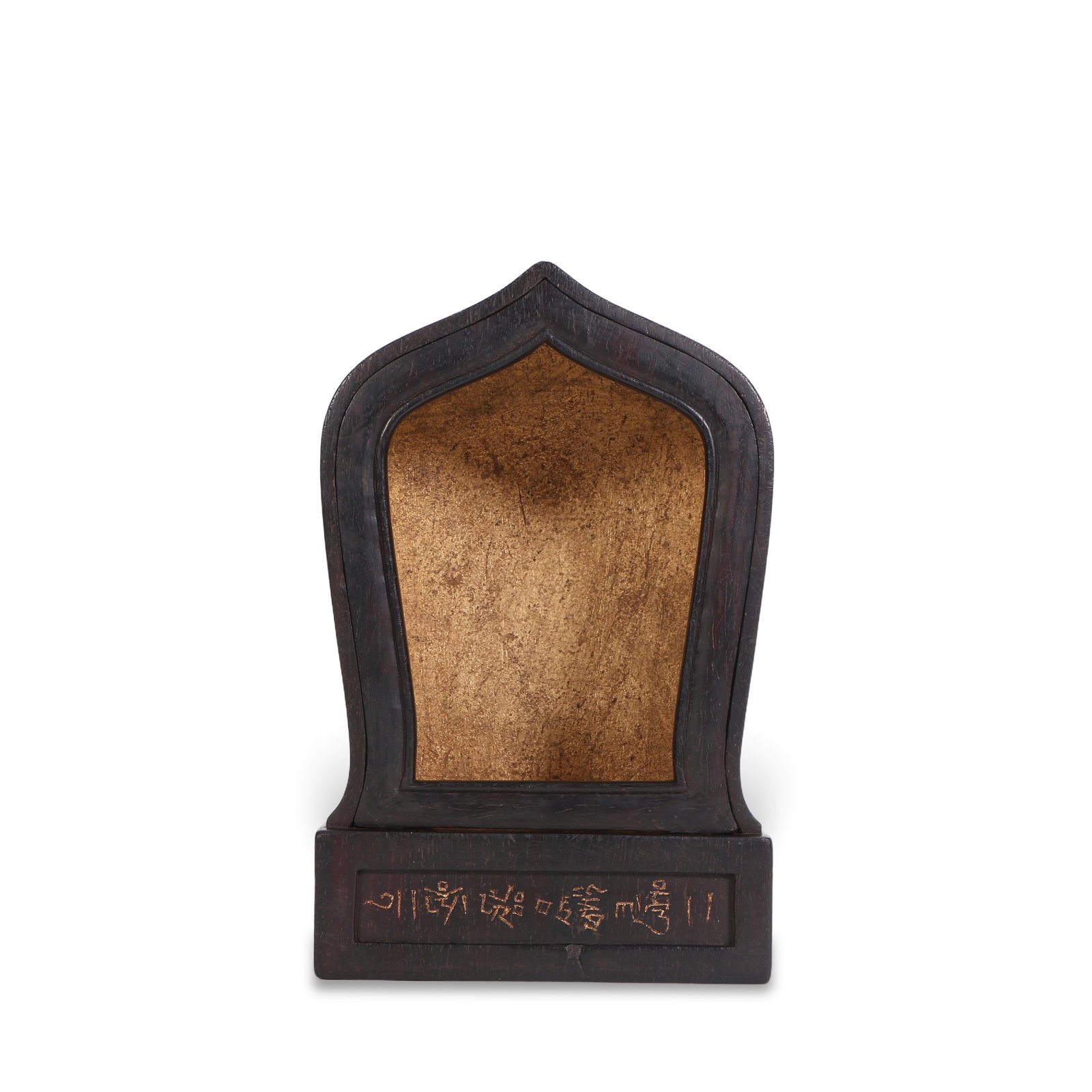 Chinese sandalwood Buddhist shrine (1 of 5)