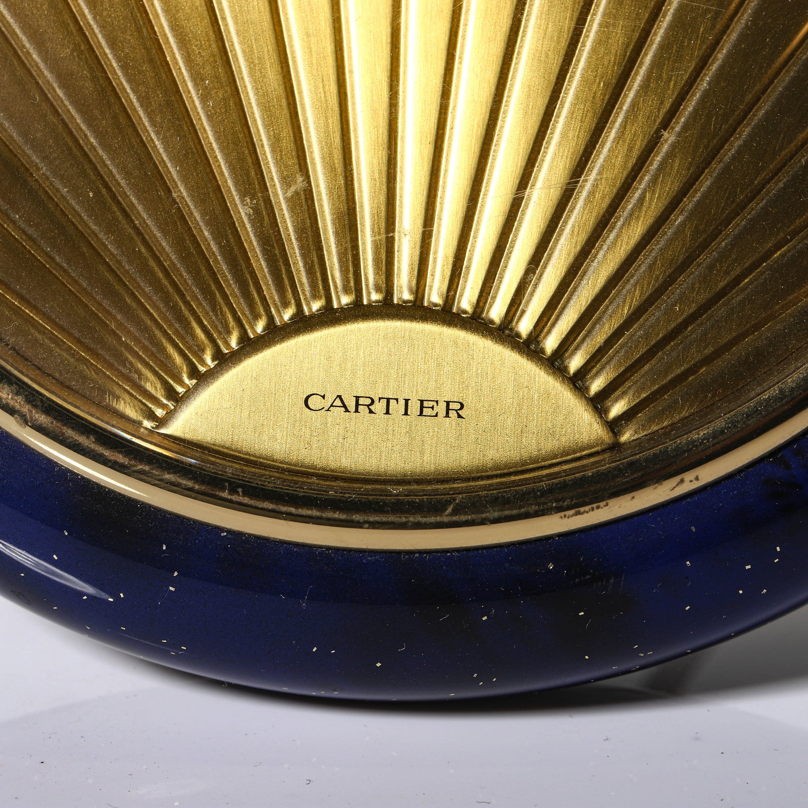 CARTIER QUARTZ DESK CLOCK - 3