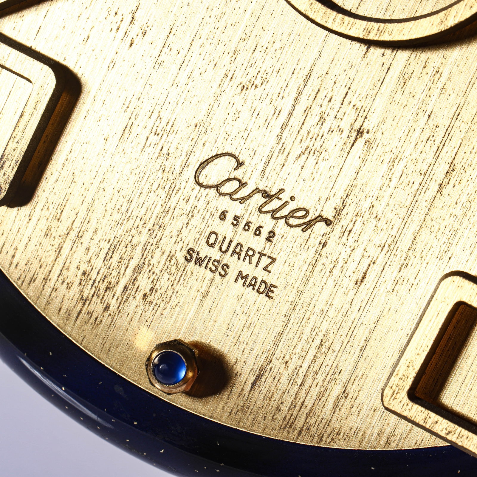 CARTIER QUARTZ DESK CLOCK - 5