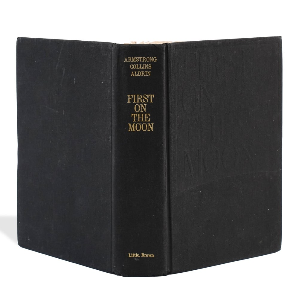 APOLLO 11 FULLY SIGNED "FIRST ON THE MOON" - 5