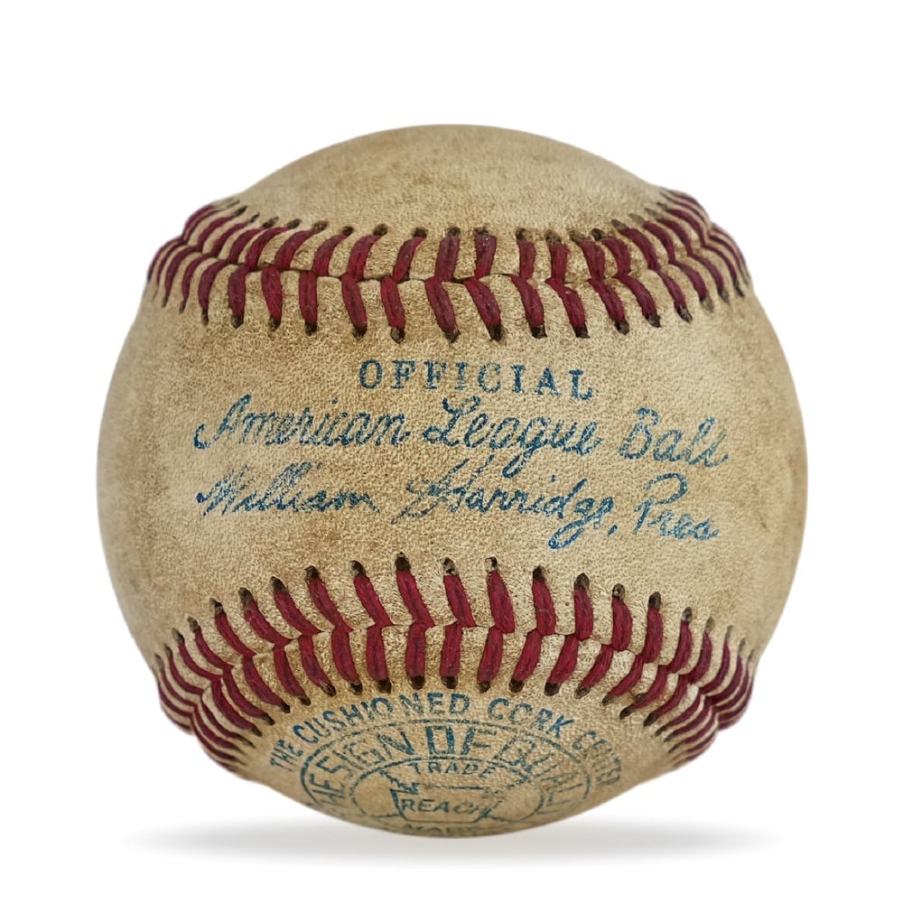 BABE RUTH SIGNED BASEBALL - 2