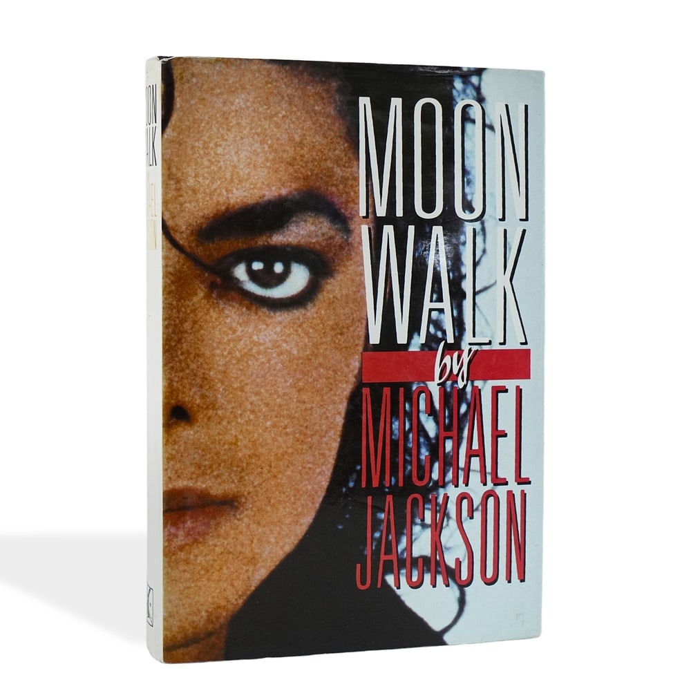 MICHAEL JACKSON SIGNED MOONWALK: 9 1/4 x 6 1/8 in (23.5 x 15.7 cm) Provenance and Authentication: This collectible has undergone a rigorous forensic evaluation. The signatures were carefully analyzed across multiple criteria, includi