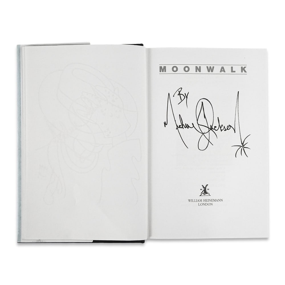 MICHAEL JACKSON SIGNED MOONWALK - 3