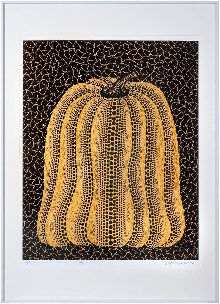 YAYOI KUSAMA (B.1929), SILKSCREEN PRINT: Signed (lower right) Image Dimensions: 21 5/8 x 28 in (55 x 71 cm) Yayoi Kusama (b. 1929) stands as one of the most iconic and influential female artists in the history of contemporary art. Through he