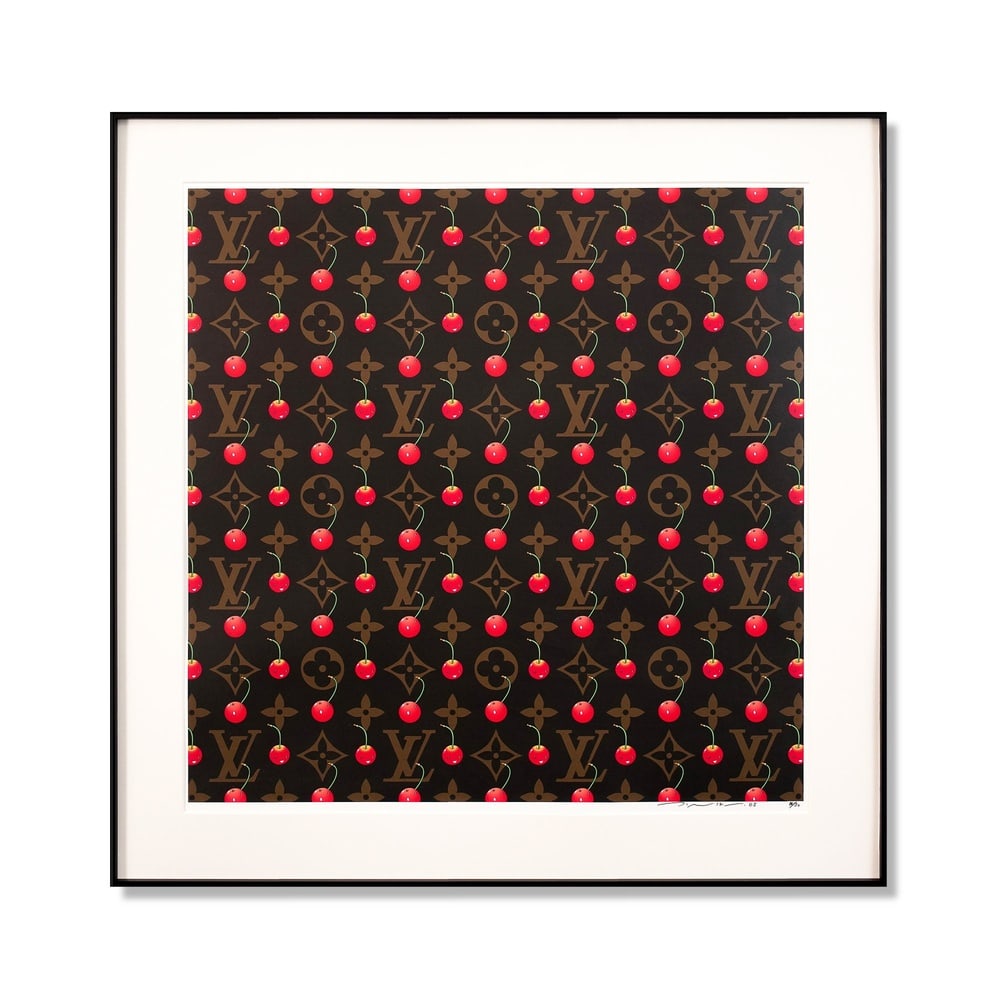 TAKASHI MURAKAMI (B.1962), OFFSET LITHOGRAPH: Signed (lower right) Image Dimensions: 24 1/4 x 24 in (61.5 x 61 cm) Framed Dimensions: 29 3/4 x 29 3/4 in (75.5 x 75.5 cm) Takashi Murakami (B. 1962), widely regarded as the foremost figure of contem