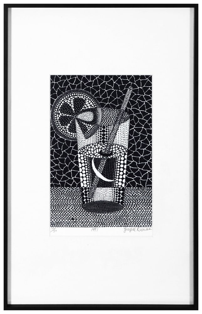 YAYOI KUSAMA (B.1929), SILKSCREEN PRINT: Signed (lower right) Image Dimensions: 9 1/2 x 5 7/8 in (24 x 15 cm) Yayoi Kusama (b. 1929) stands as one of the most iconic and influential female artists in the history of contemporary art. Through 