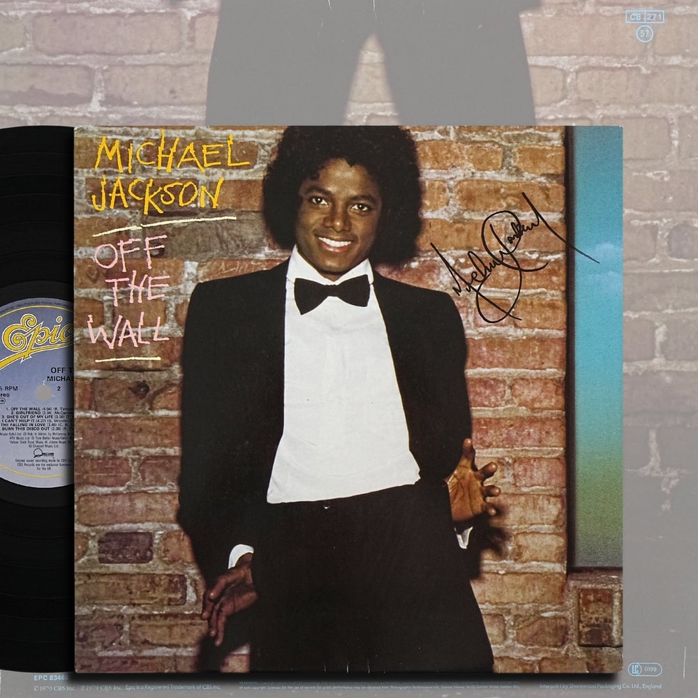 MICHAEL JACKSON SIGNED "OFF THE WALL" LP (1 of 6)