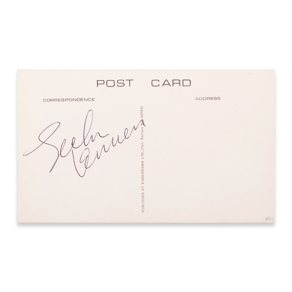 JOHN LENNON SIGNED POSTCARD - 2