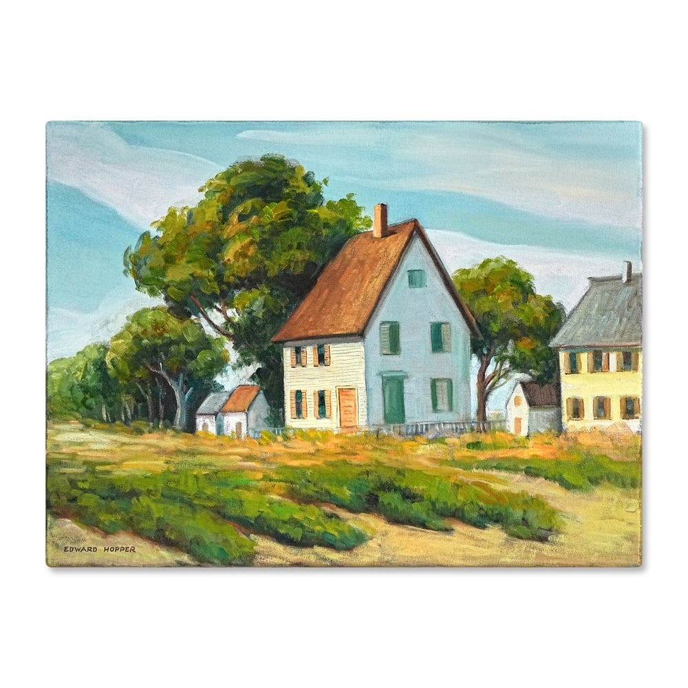 EDWARD HOPPER (1882-1967), ATTRIBUTED TO, OIL ON CANVAS (1 of 3)