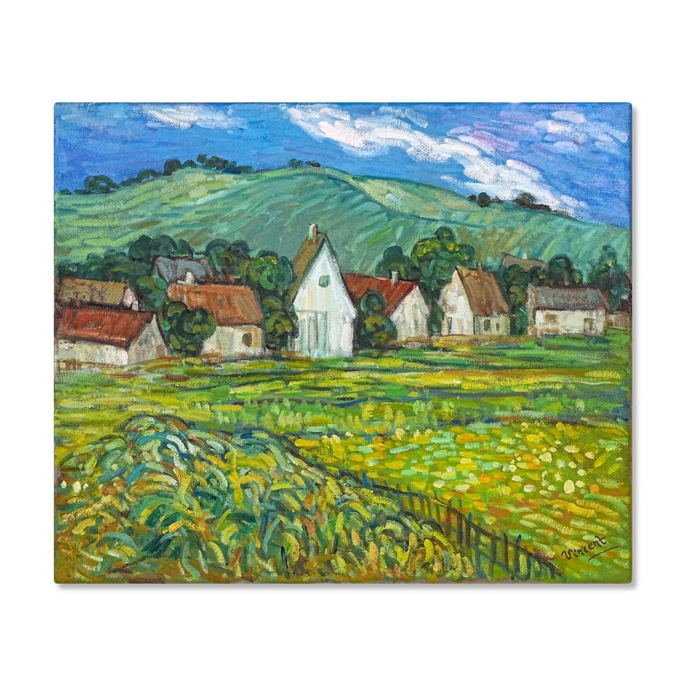 VINCENT VAN GOGH (1853-1890), ATTRIBUTED TO, OIL ON CANVAS: Signed (lower right) Image Dimensions: 21 1/4 x 25 3/4 in (54 x 65 cm) This painting comes with COA. Vincent van Gogh (1853-1890) stands among the most influential figures in the history of modern