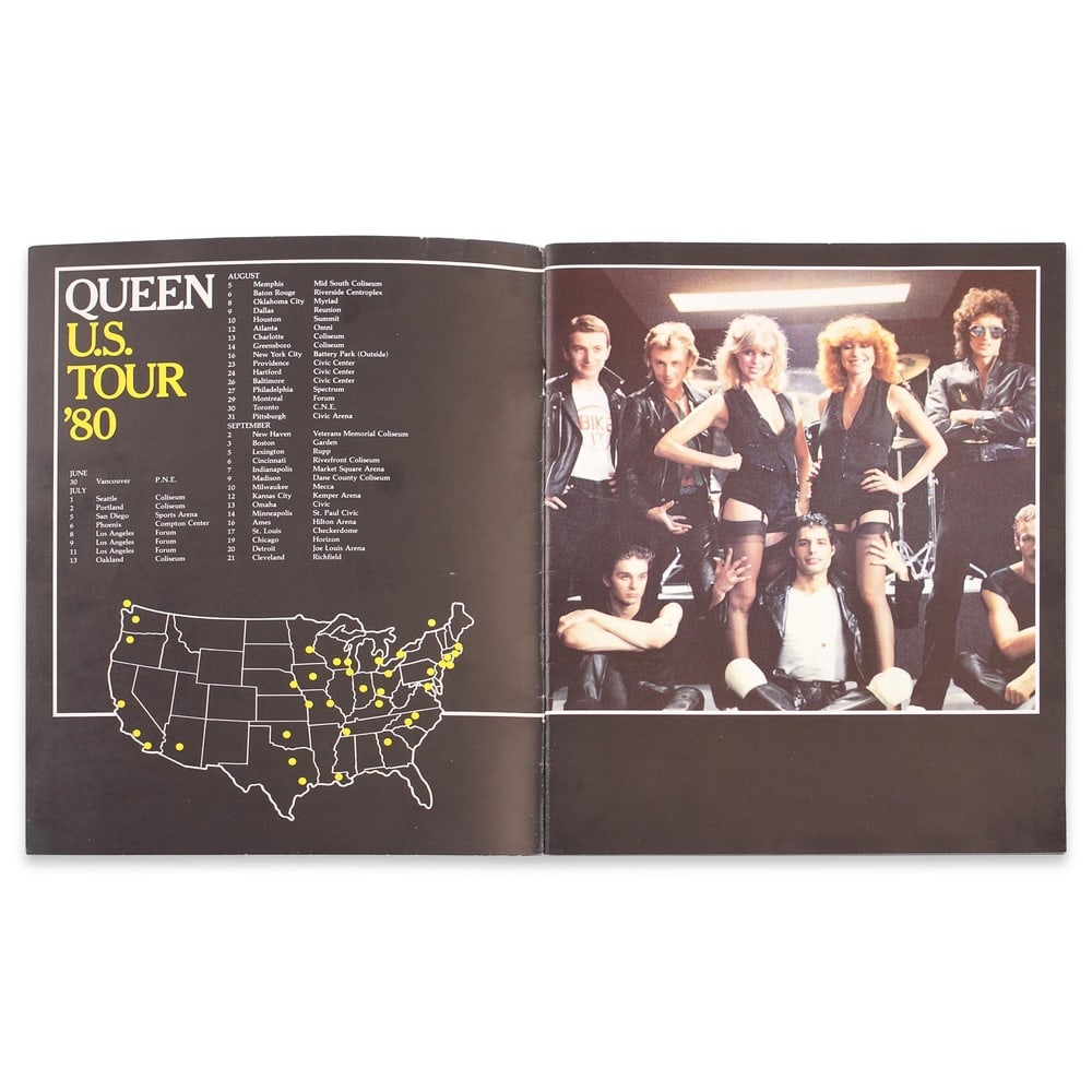 QUEEN SIGNED 1980 THE GAME TOUR PROGRAM - 3