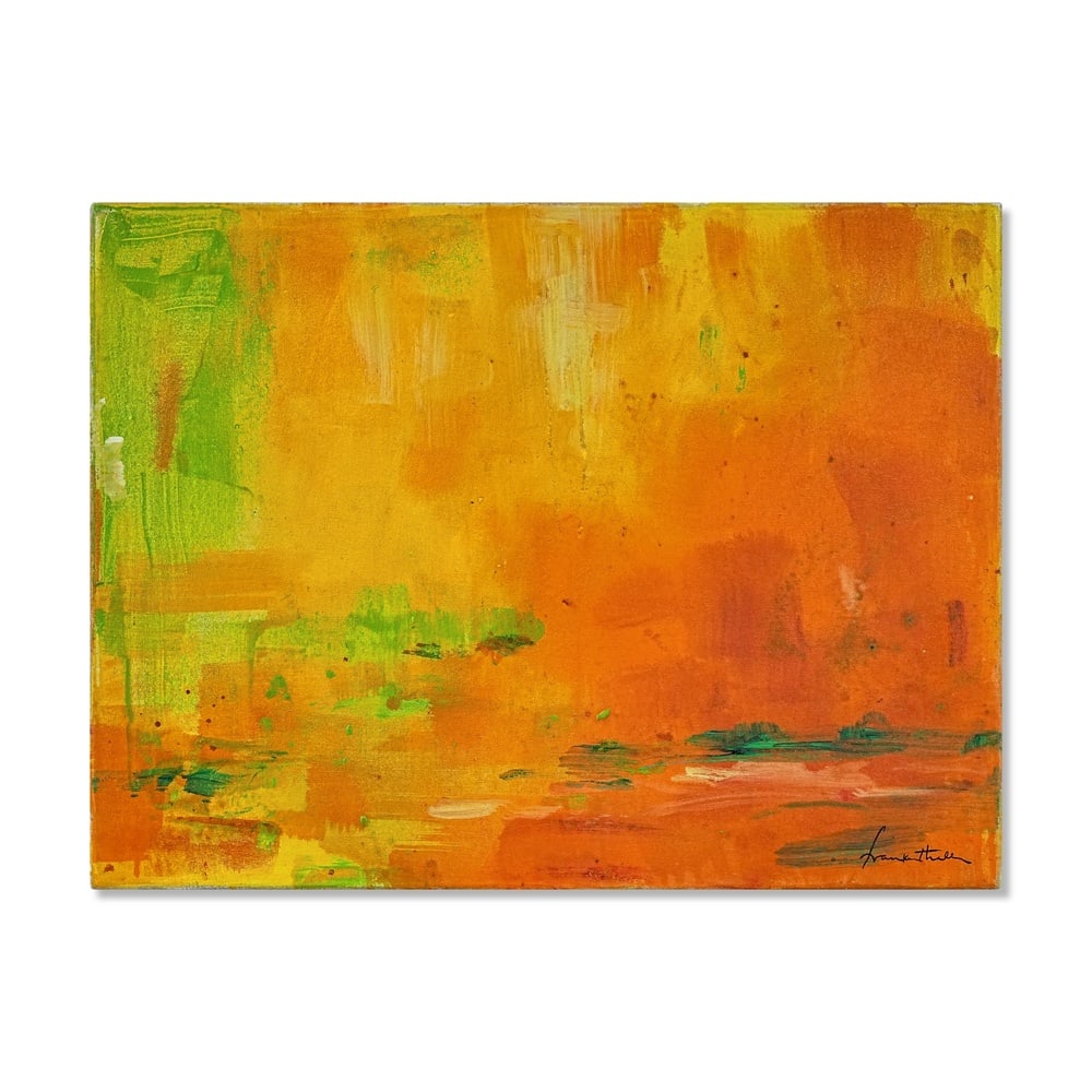 HELEN FRANKENTHALER (1928-2011), ATTRIBUTED TO, ACRYLIC ON CANVAS: Signed (lower right and verso) Image Dimensions: 24 x 32 in (61 x 81 cm) This painting comes with COA. Helen Frankenthaler stands among the defining figures of postwar American abstraction and is