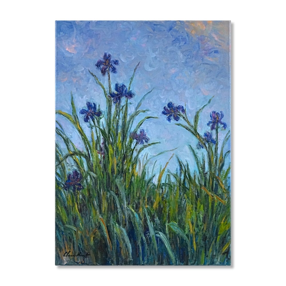 CLAUDE MONET (1840-1926), ATTRIBUTED TO, OIL ON CANVAS: Signed (lower left) Image Dimensions: 27 1/2 x 19 3/4 in (70 x 50 cm) This painting comes with COA. Claude Monet is universally celebrated as the founder of Impressionism and one of the most