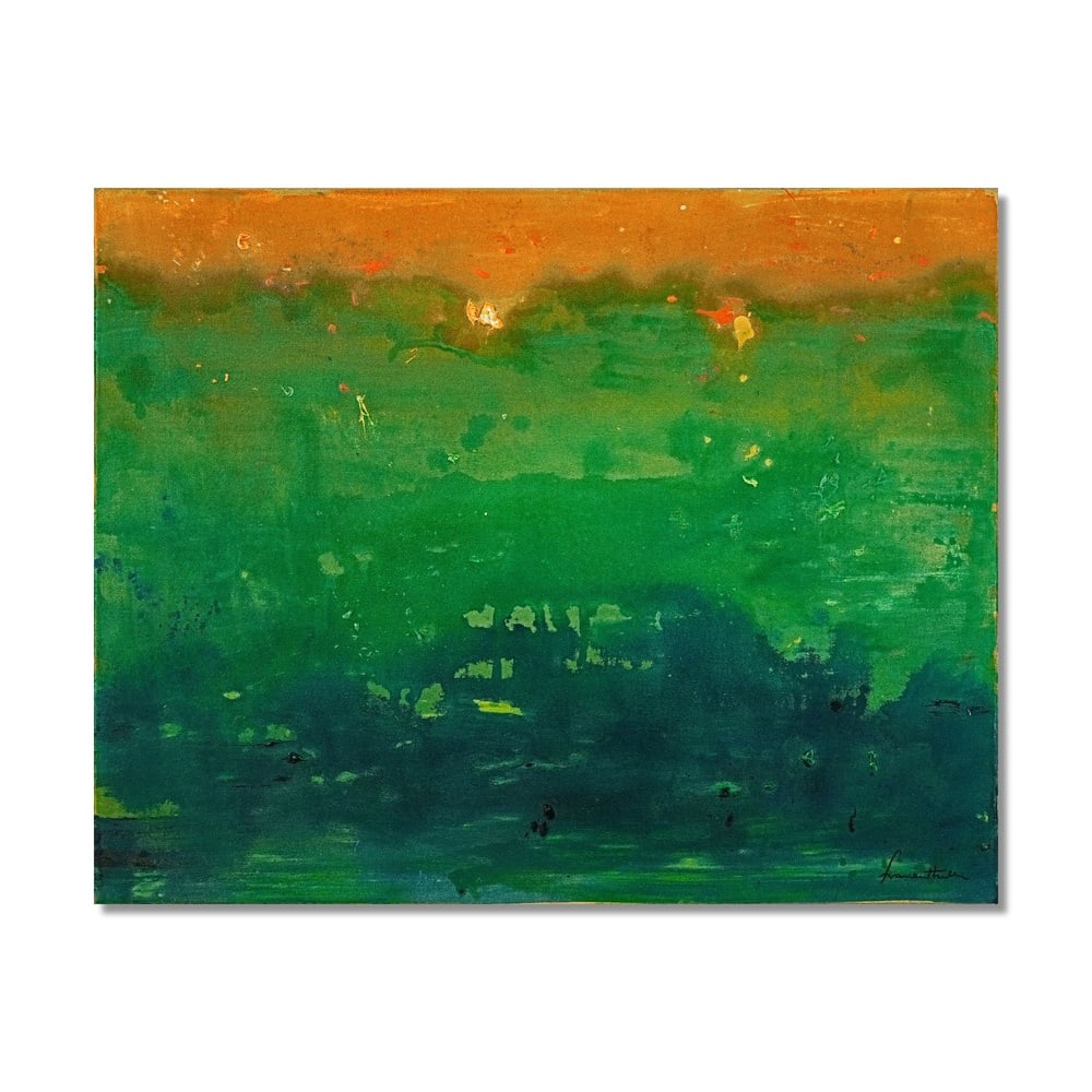 HELEN FRANKENTHALER (1928-2011), ATTRIBUTED TO, ACRYLIC ON CANVAS (1 of 3)