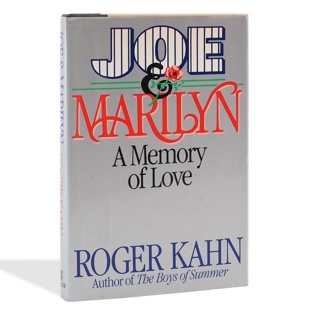 JOE DIMAGGIO SIGNED FIRST EDITION / FIRST PRINTING OF JOE & MARILYN: A MEMORY OF LOVE: 9 1/2 x 6 3/8 in (24.2 x 16.3 cm) Provenance and Authentication: According to the Letter of Authenticity (LOA) and Certificate of Authenticity (COA) provided by the consignor, this collectible was