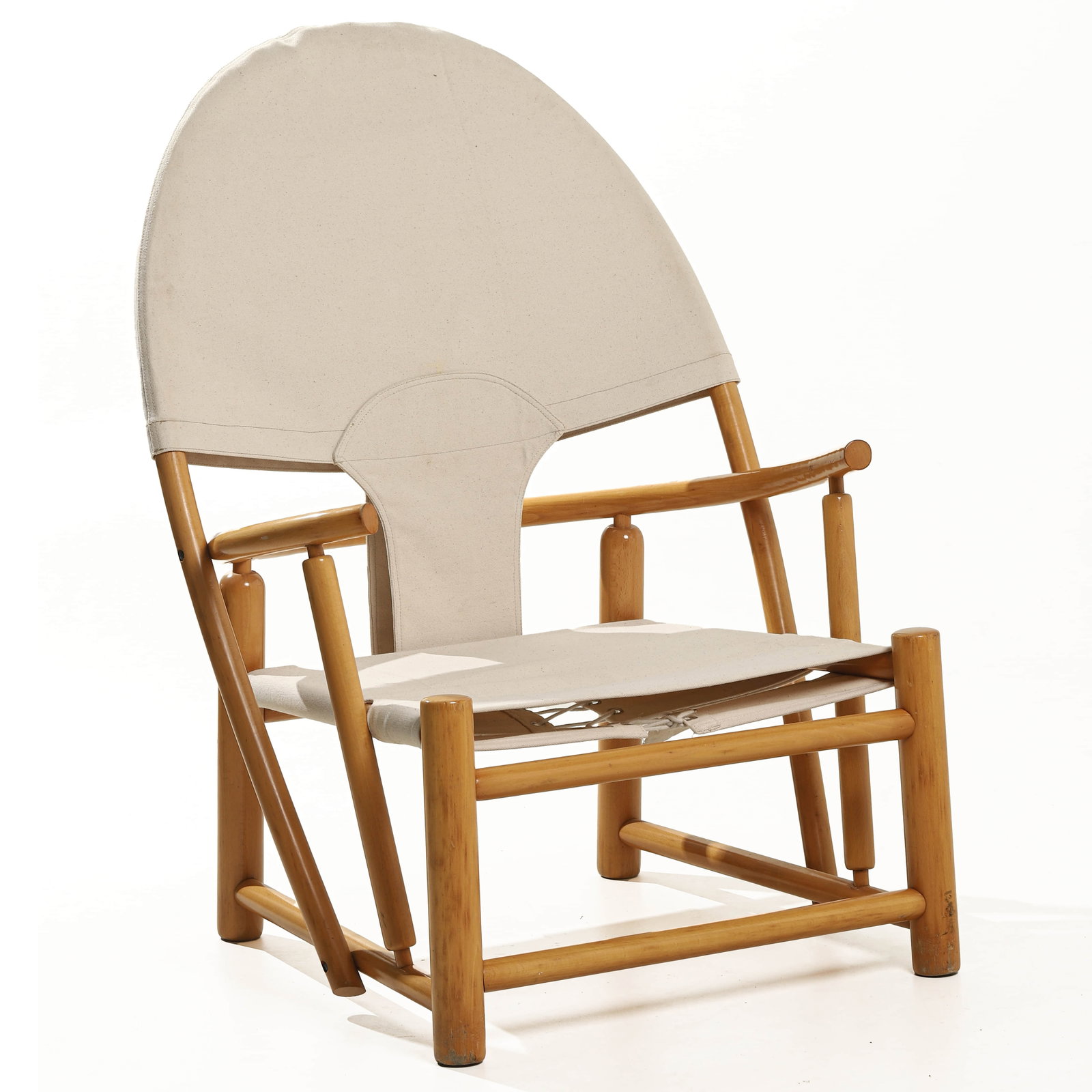 PIERO PALANGE AND WERTHER TOFFOLONI FOR GERMA, G23 ARMCHAIR, 1960: Dimensions Height 40 9/16 in. (103 cm), Seat height 14 3/16 in. (36 cm), Width 29 15/16 in. (76 cm) Description An Italian G23 armchair designed by Piero Palange and Werther Toffoloni for Germa, origi