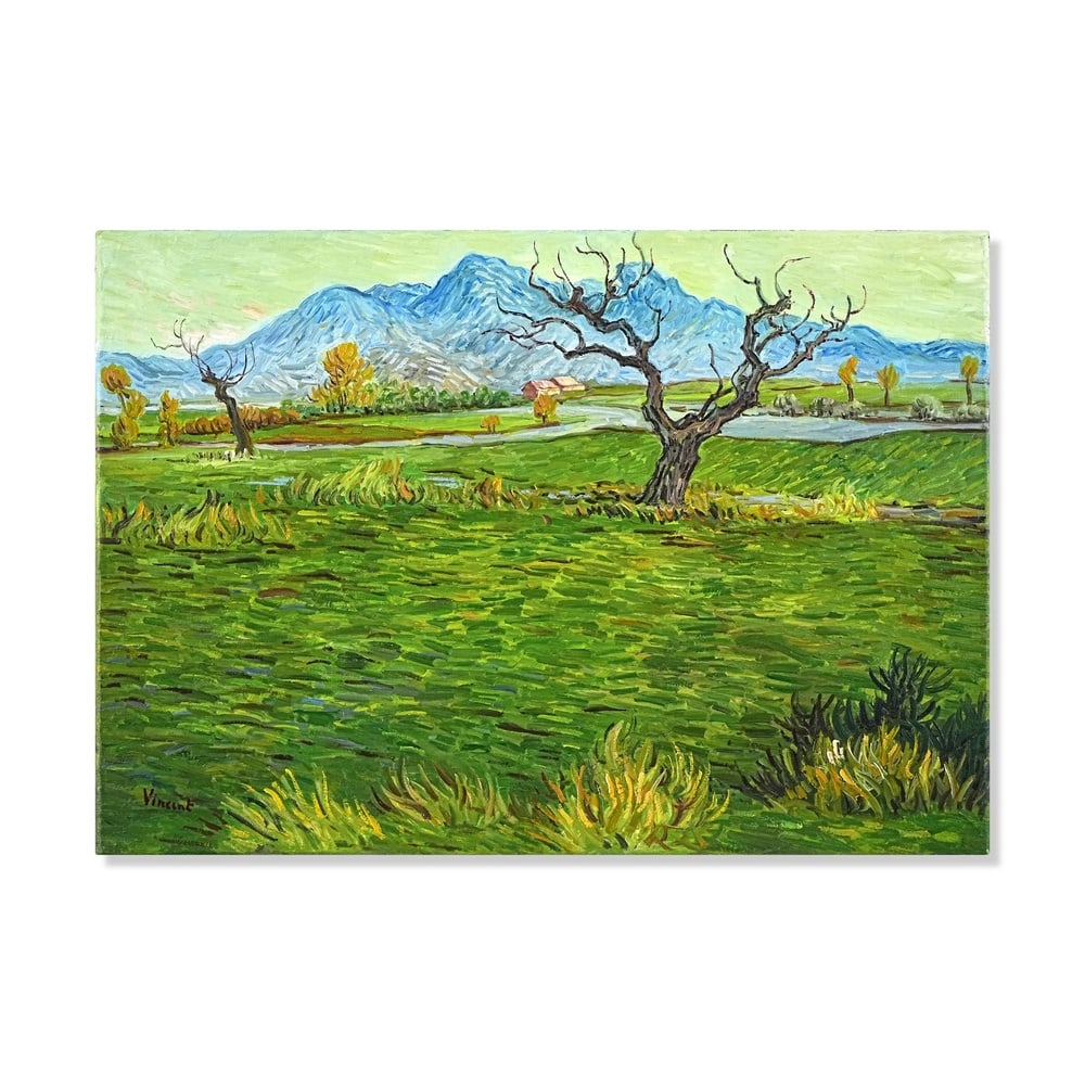 VINCENT VAN GOGH (1853-1890), ATTRIBUTED TO, OIL ON CANVAS: Signed (lower left) Image Dimensions: 19 1/2 x 27 1/2 in (49.2 x 70 cm) This painting comes with COA. Vincent van Gogh is universally regarded as one of the most influential painters in the history