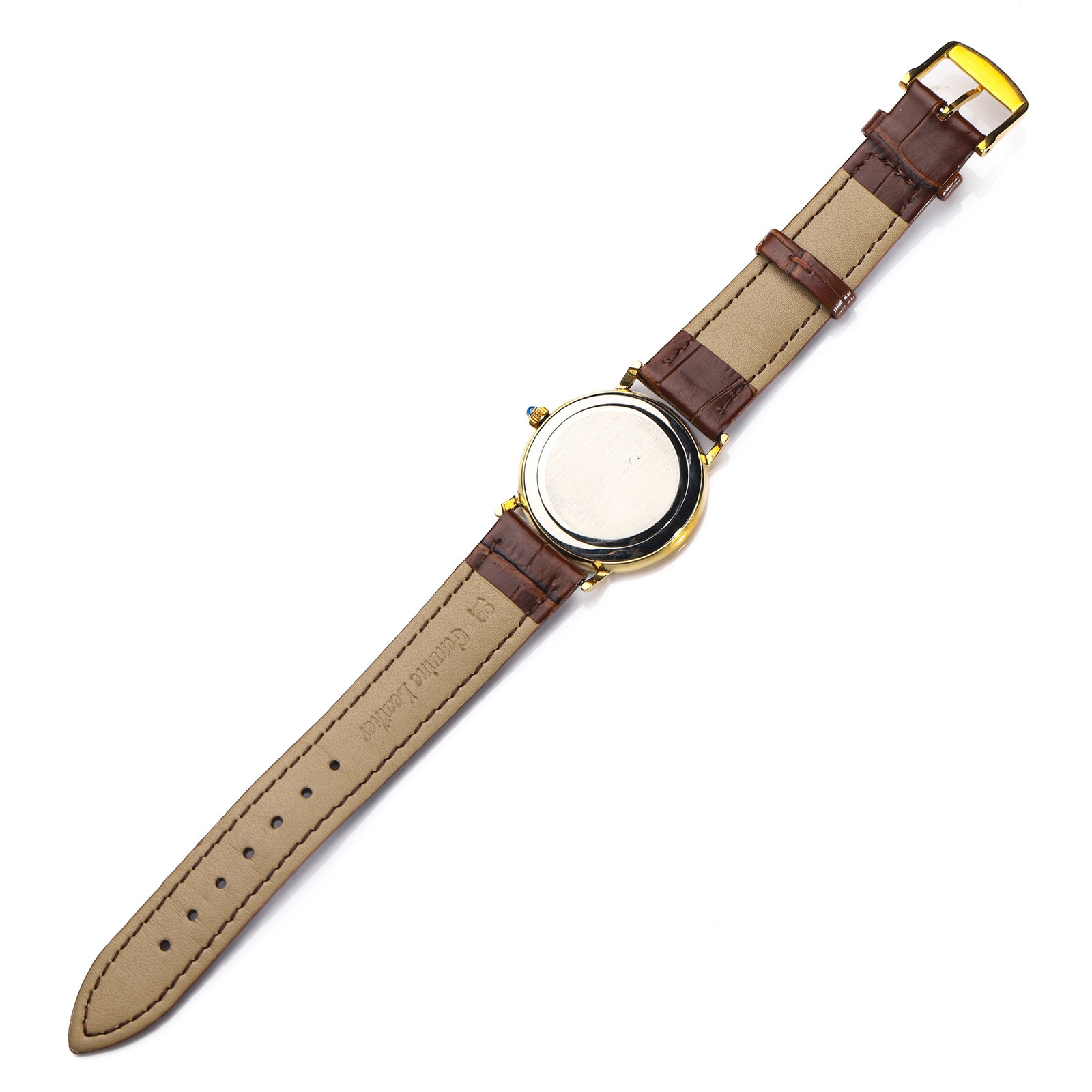 LONGINES GOLD-TONE AUTOMATIC DATE WRISTWATCH - 5