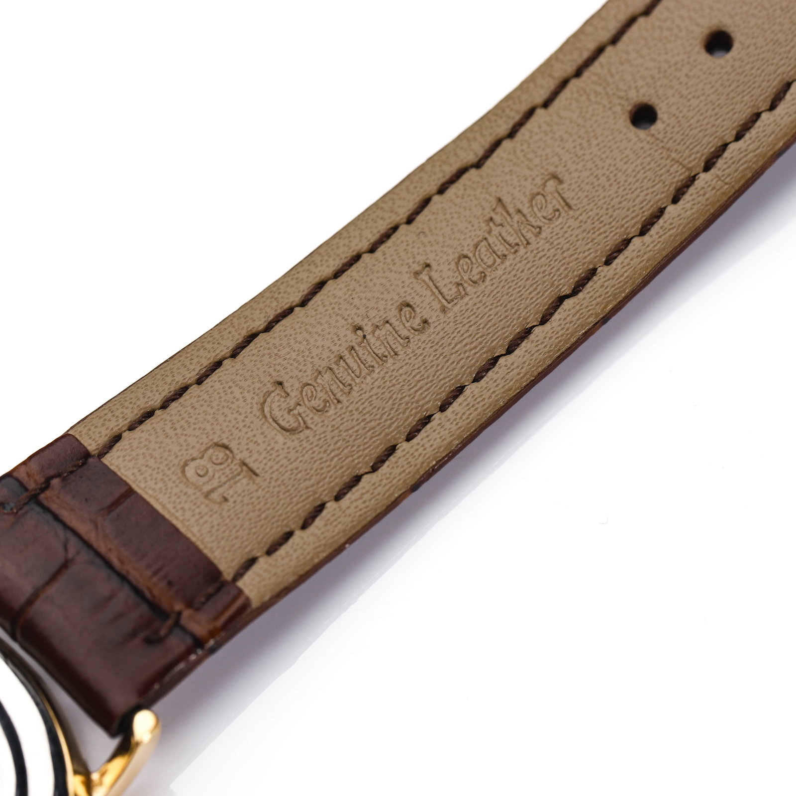 LONGINES GOLD-TONE AUTOMATIC DATE WRISTWATCH - 6