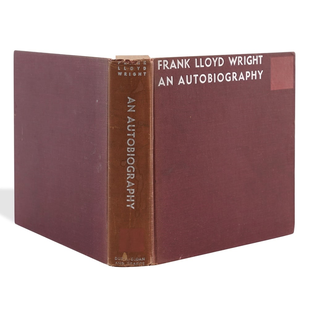 FRANK LLOYD WRIGHT SIGNED "AN AUTOBIOGRAPHY" BOOK - 5