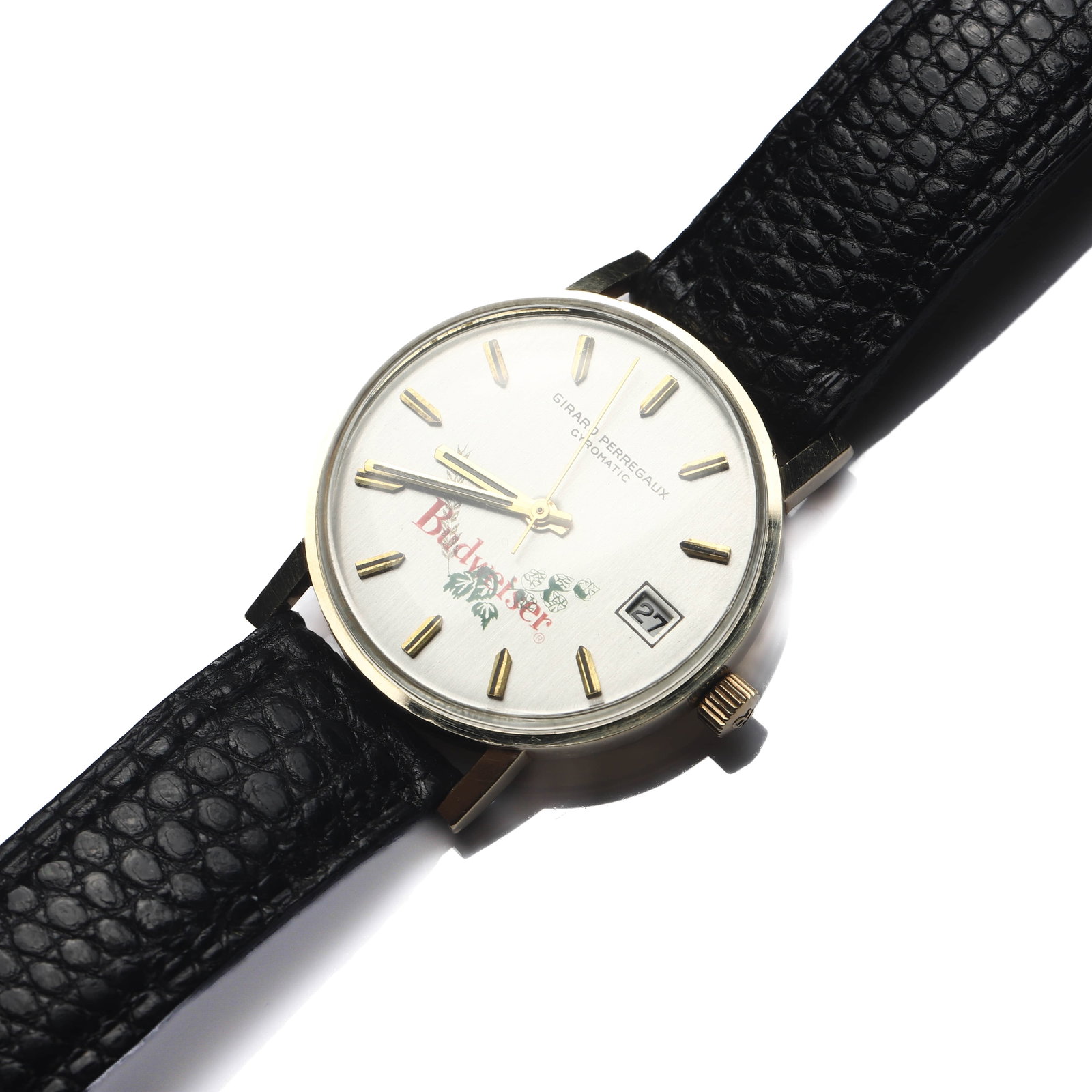 GIRARD-PERREGAUX AUTOMATIC DATE WRISTWATCH (1 of 6)