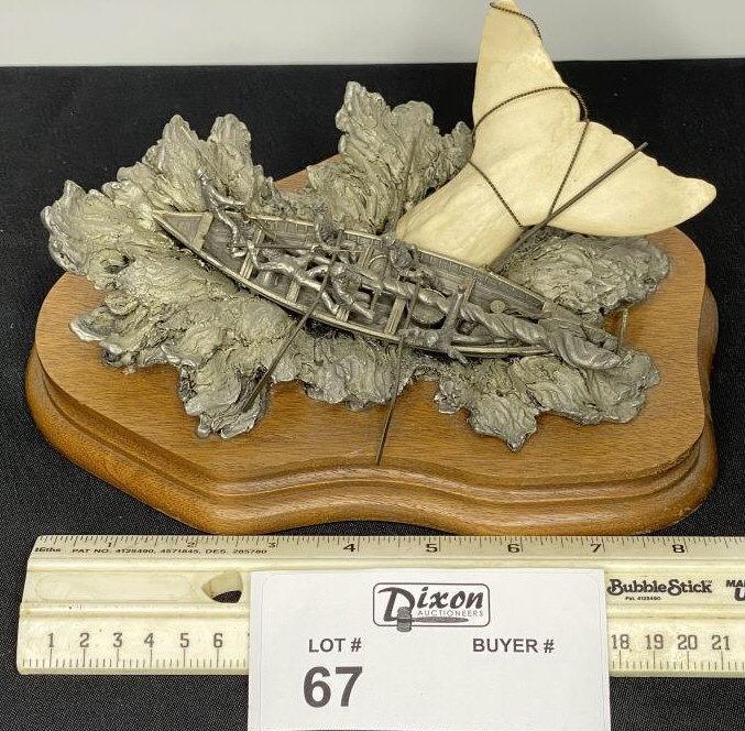 CHILMARK RARE MOBY DICK # 1428/2500 9" X 5.5" X 4": 9" X 5.5" X 4"