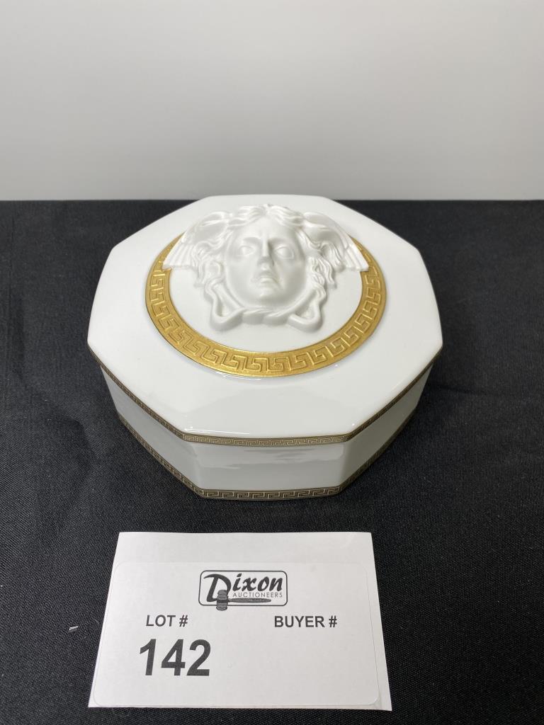 VERSACE ROSENTHAL MEDUSA GORGONA  LARGE TRINKET BO 5.5" (1 of 4)