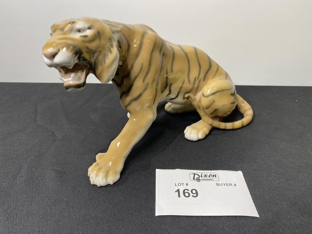 RARE BING GROENDAHL TIGER SNARLING LAURITZ JENSEN MINT (1 of 5)