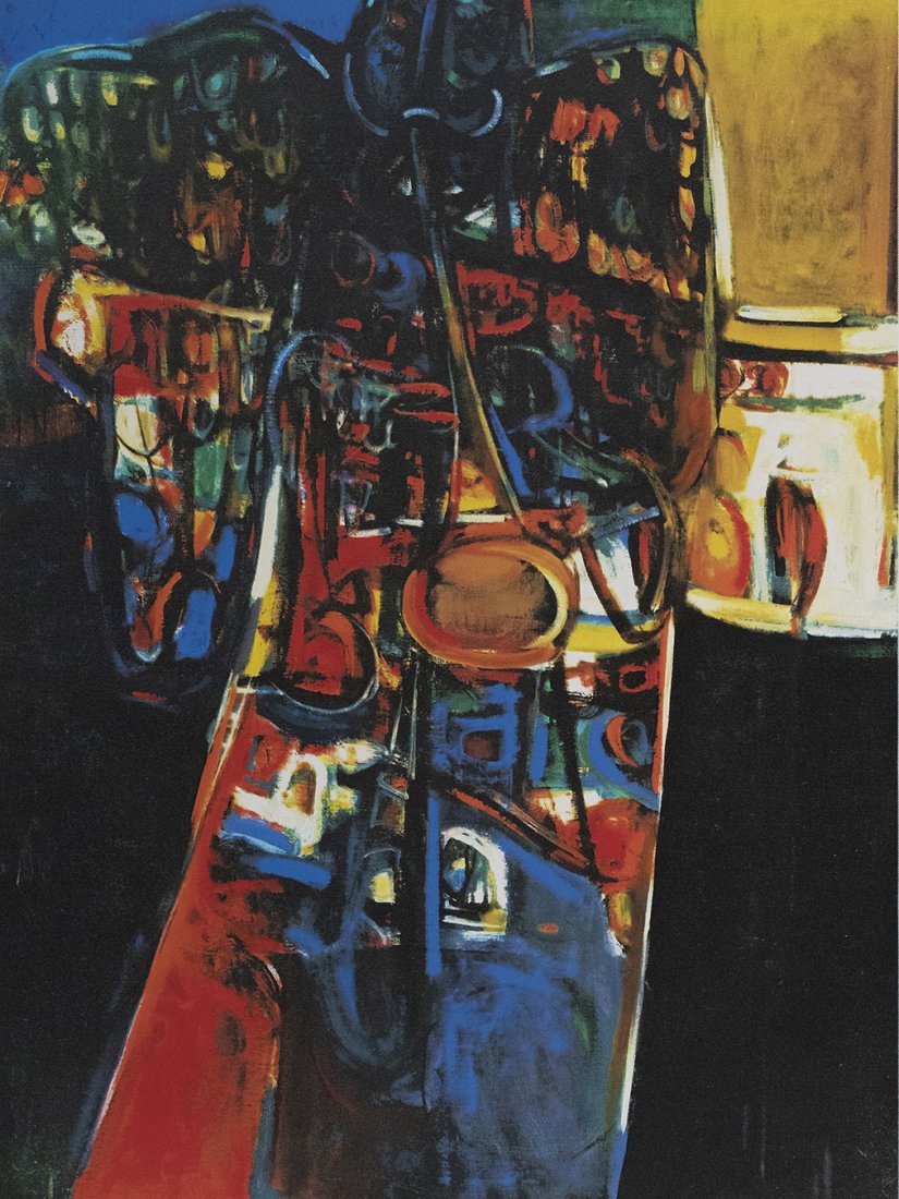 David Driskell, 1931-2020, Gabriel: David Driskell1931-2020Gabriel2018color serigraph31 1/2 x 23 1/2 inchessigned, titled, dated, and numbered 12/60Gabriel is taken from the painting by Driskell of the same title done in 19
